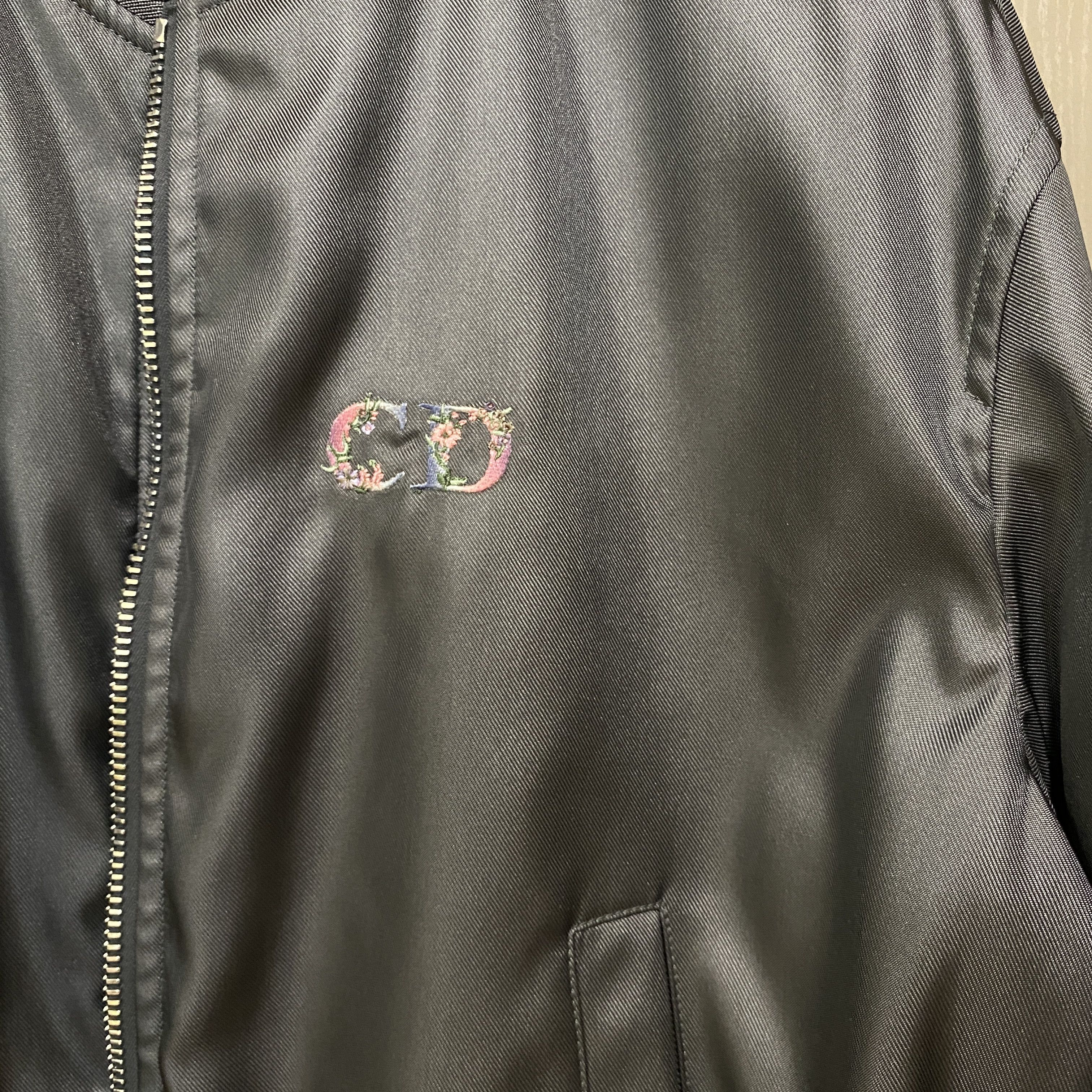 Dior Dior Flower Embroidered Bomber Jacket Size US M / EU 48-50 / 2 - 8 Thumbnail