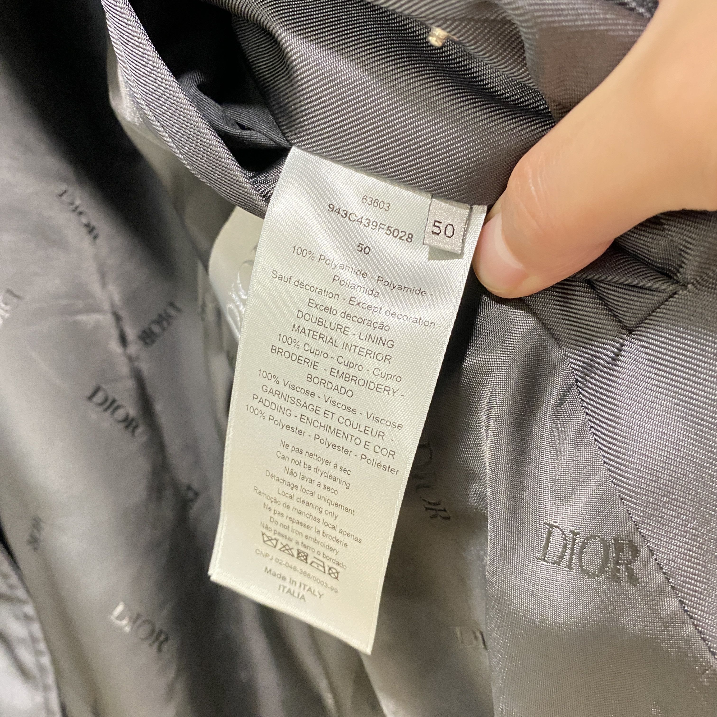 Dior Dior Flower Embroidered Bomber Jacket Size US M / EU 48-50 / 2 - 5 Thumbnail