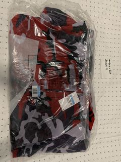 Size L - Supreme x Nike Arc Corduroy Hooded Jacket (Red Camo)(SS22)