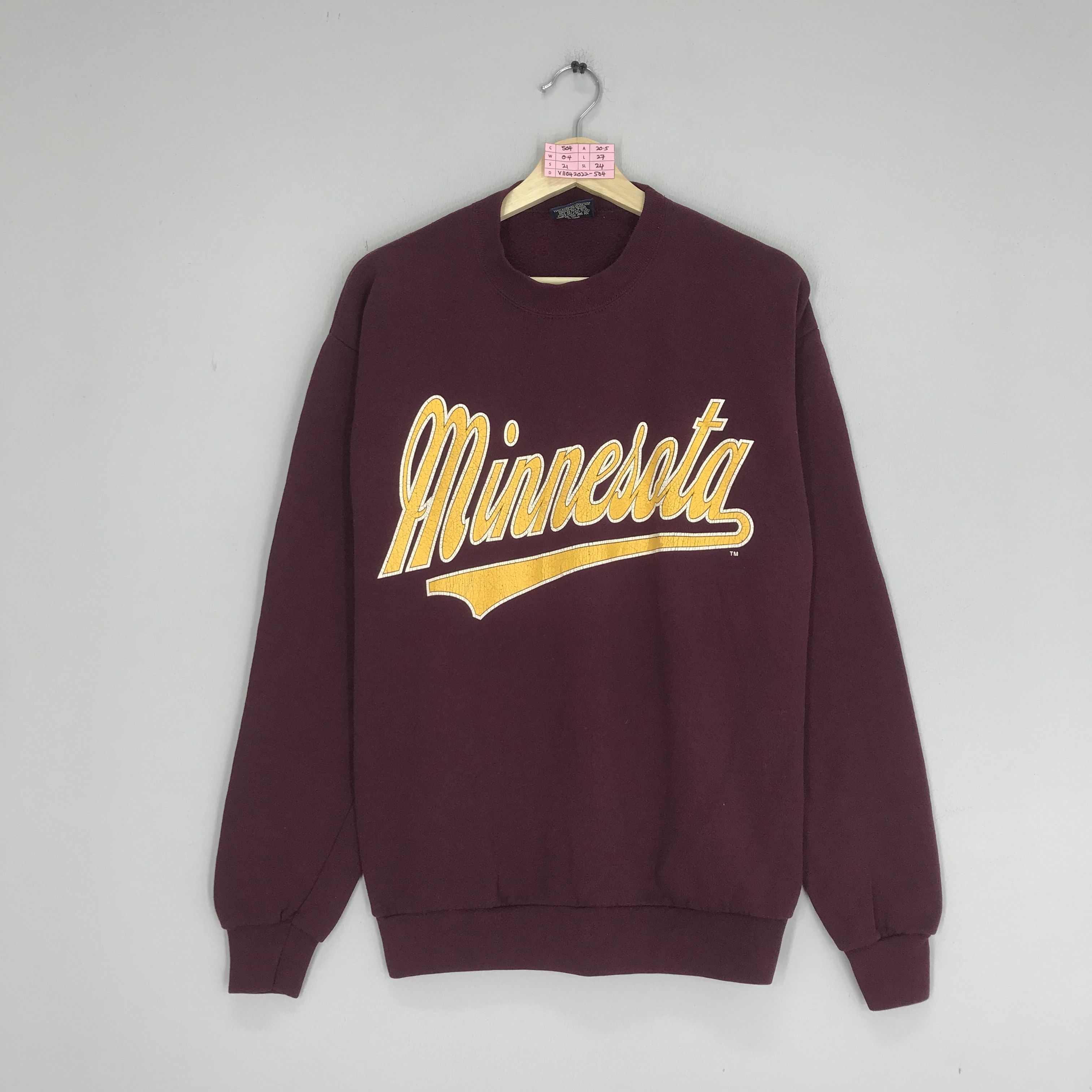 Vintage Vintage 90s Minnesota State Pullover Minnesota City Sweater Size US M / EU 48-50 / 2 - 1 Thumbnail