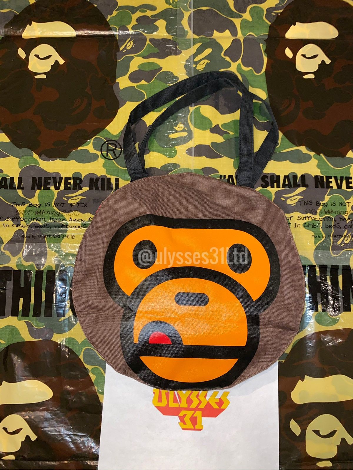 Bape Bape Baby Milo Tote Size ONE SIZE - 4 Thumbnail