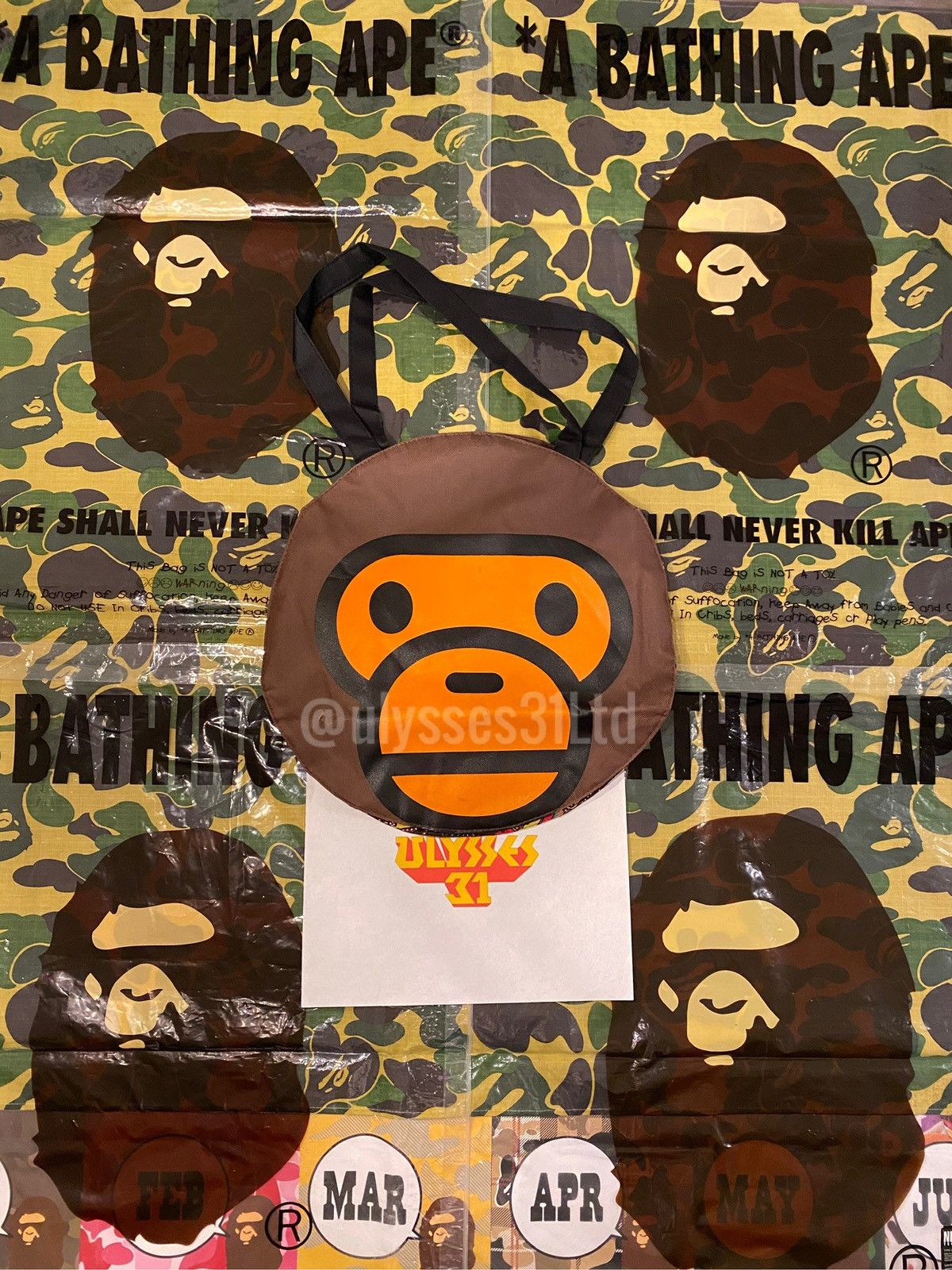 Bape Bape Baby Milo Tote Size ONE SIZE - 2 Thumbnail