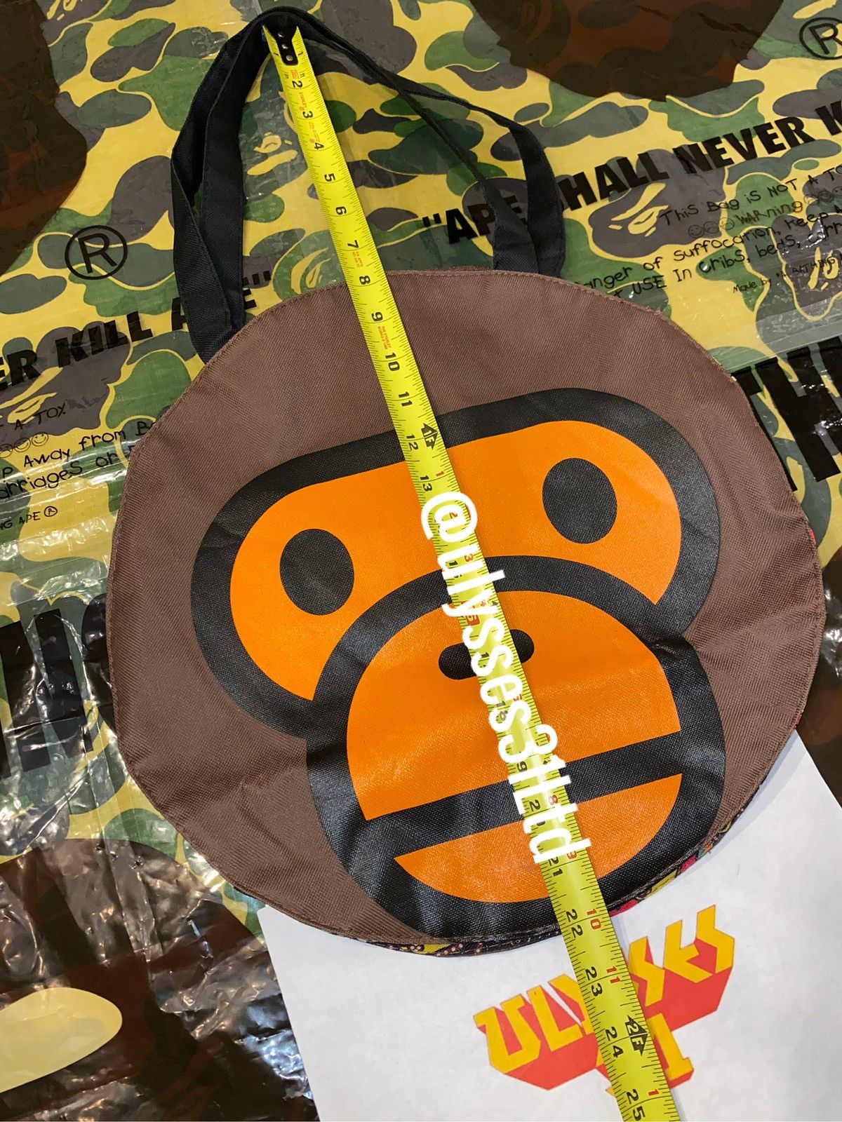 Bape Bape Baby Milo Tote Size ONE SIZE - 9 Thumbnail