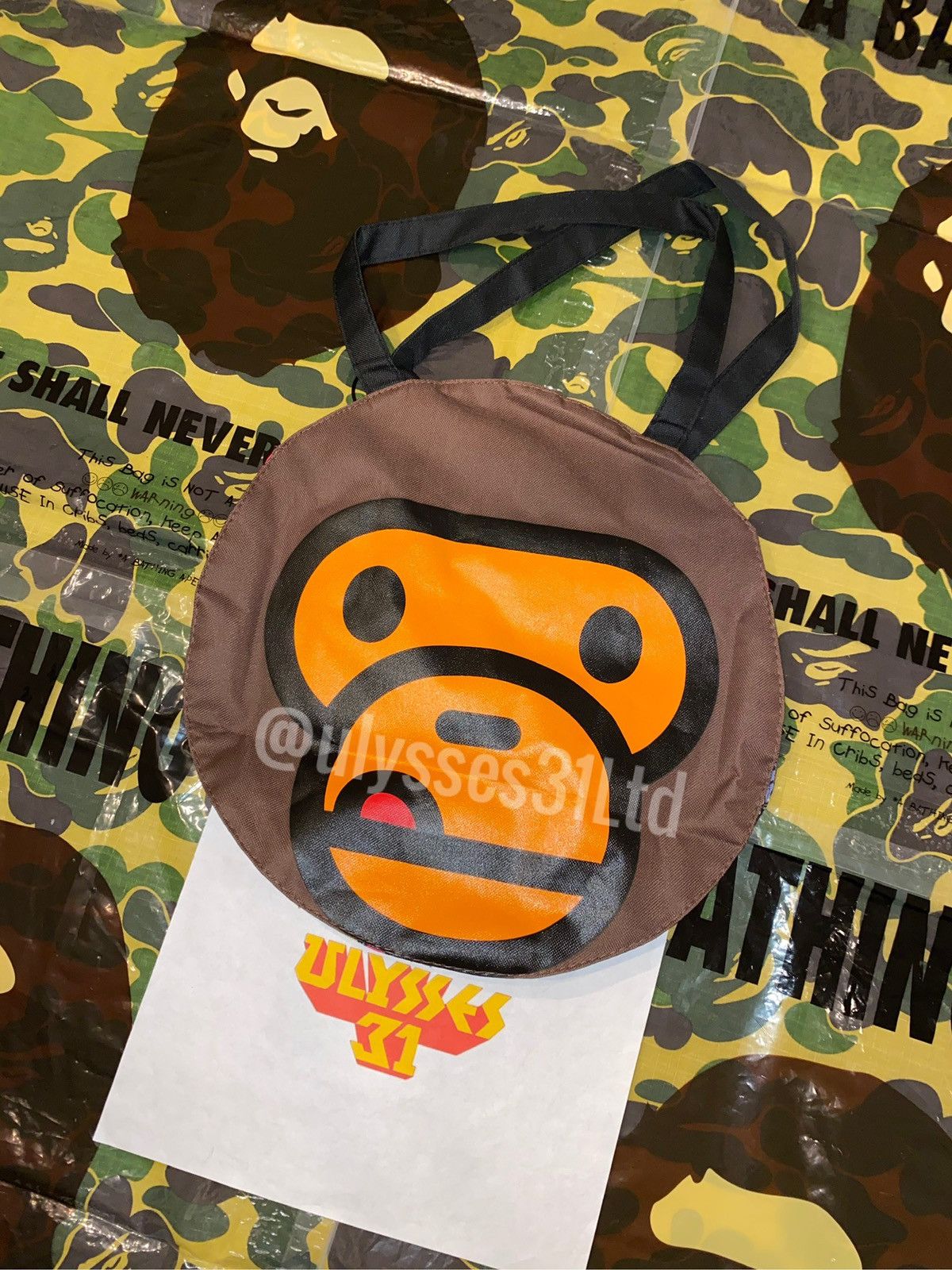 Bape Bape Baby Milo Tote Size ONE SIZE - 1 Thumbnail