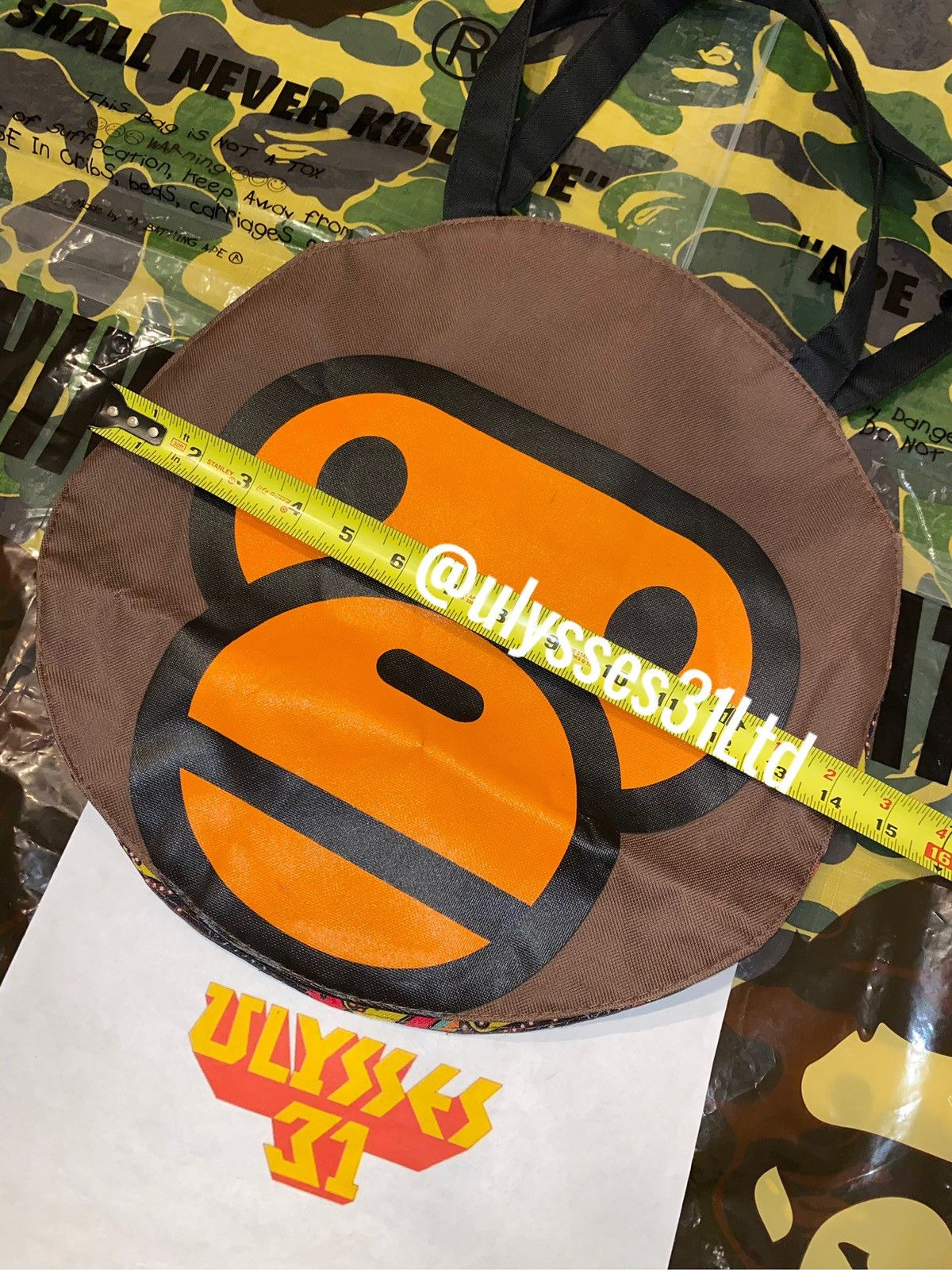 Bape Bape Baby Milo Tote Size ONE SIZE - 10 Thumbnail