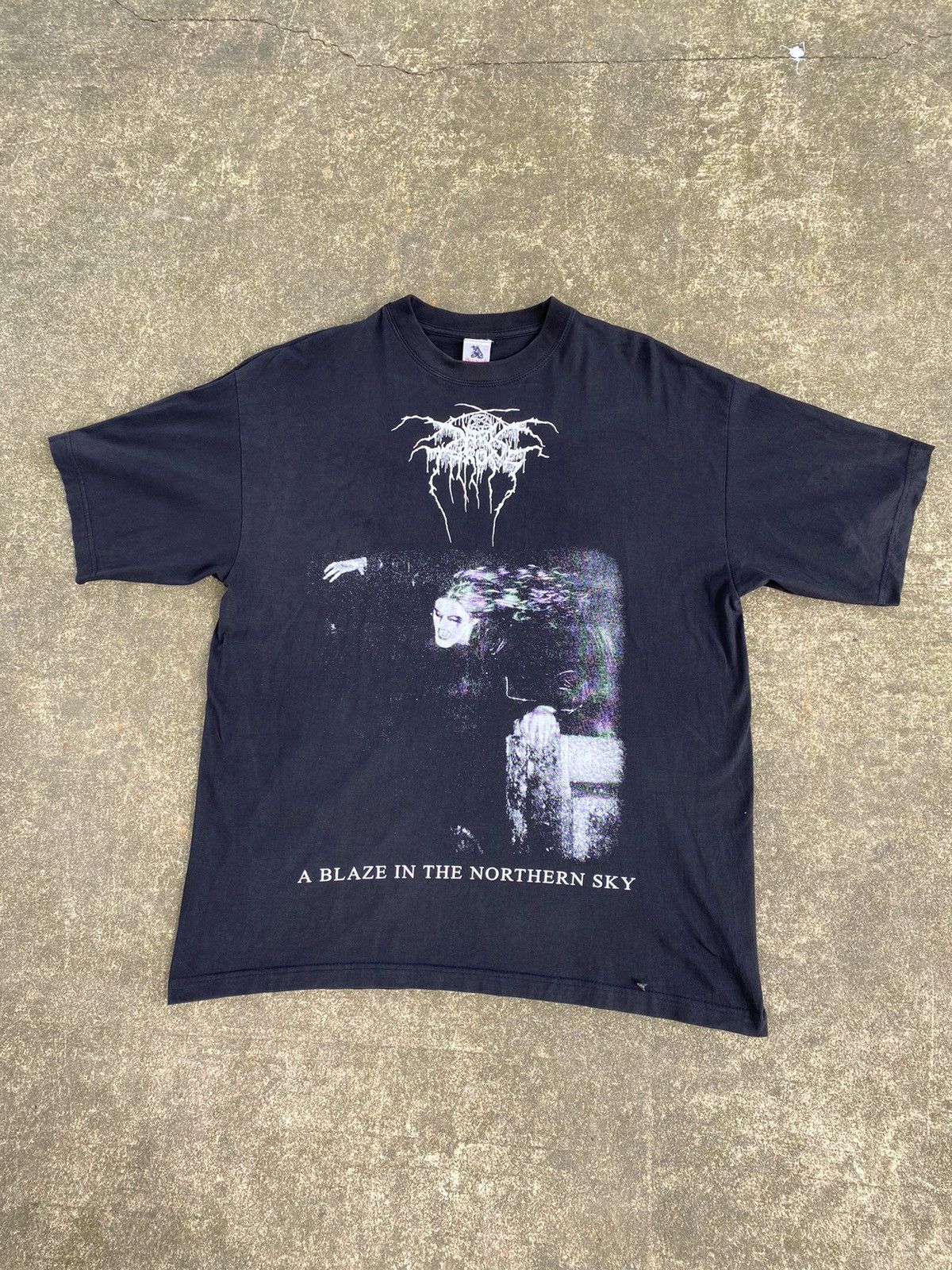 Sweatshirt à Capuche Vintage Darkthrone - Coupe Unisexe, Nombreuses Tailles S à 5XL, Personnalisable