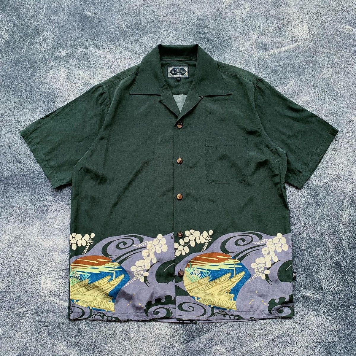 Japanese Brand × Vintage 🔥RARE🔥 Momon japanese traditional Shirt Size US L / EU 52-54 / 3 - 1 Thumbnail