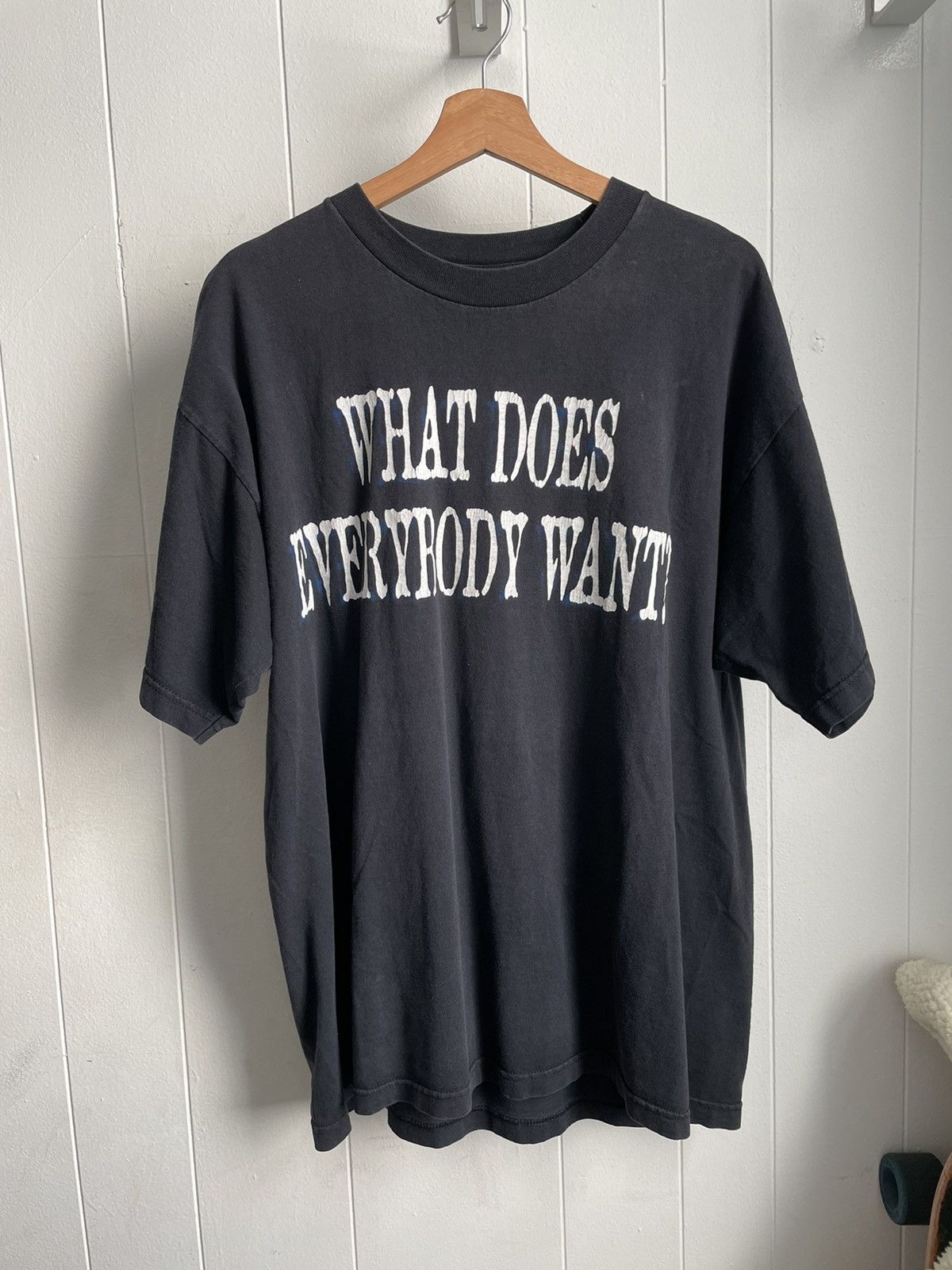 Original WWF Al Snow “What Does Everyone Want” T