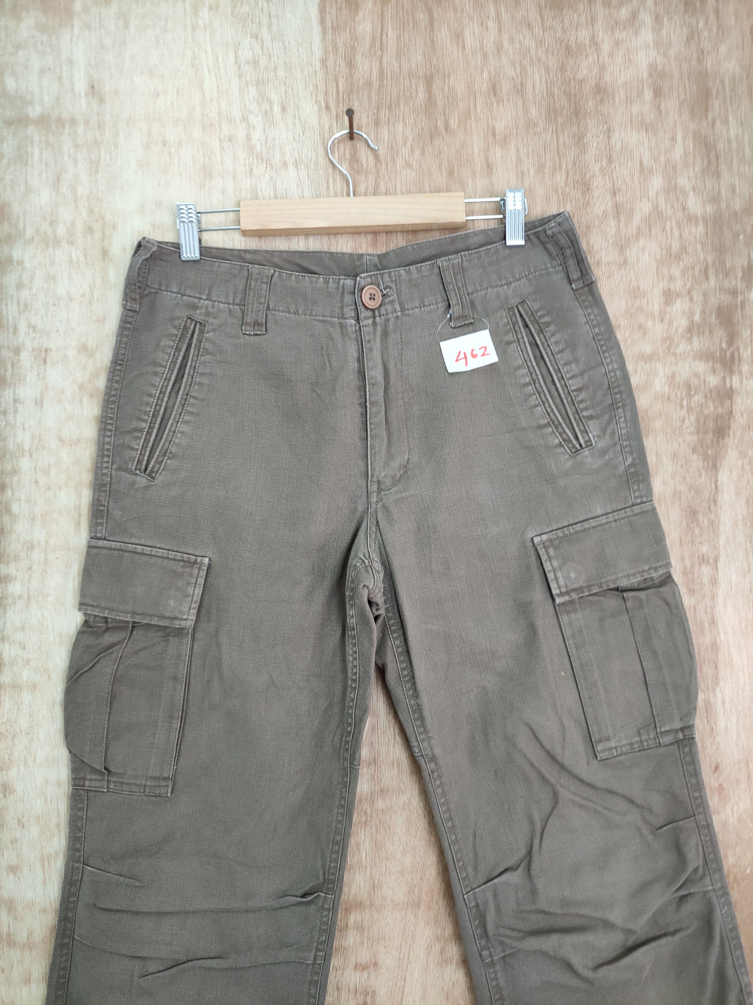 Japanese Brand DLL Takeo Kikuchi Japan Utility tactical cargo pants #462 Size US 29 - 3 Thumbnail