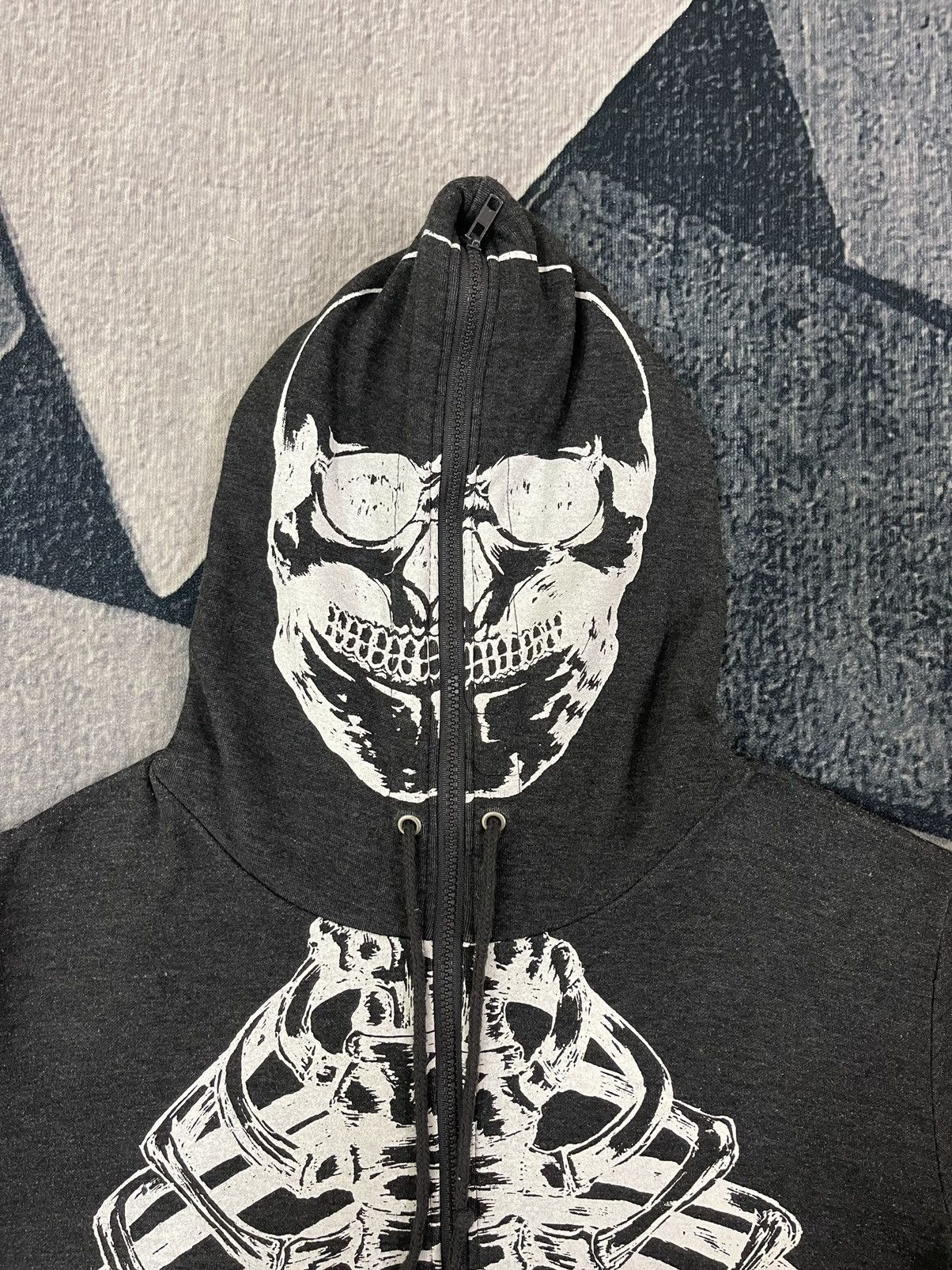 Vintage Rare Spenser Skeleton Hoodie Zip Up Japanese Brand Size US L / EU 52-54 / 3 - 8 Thumbnail