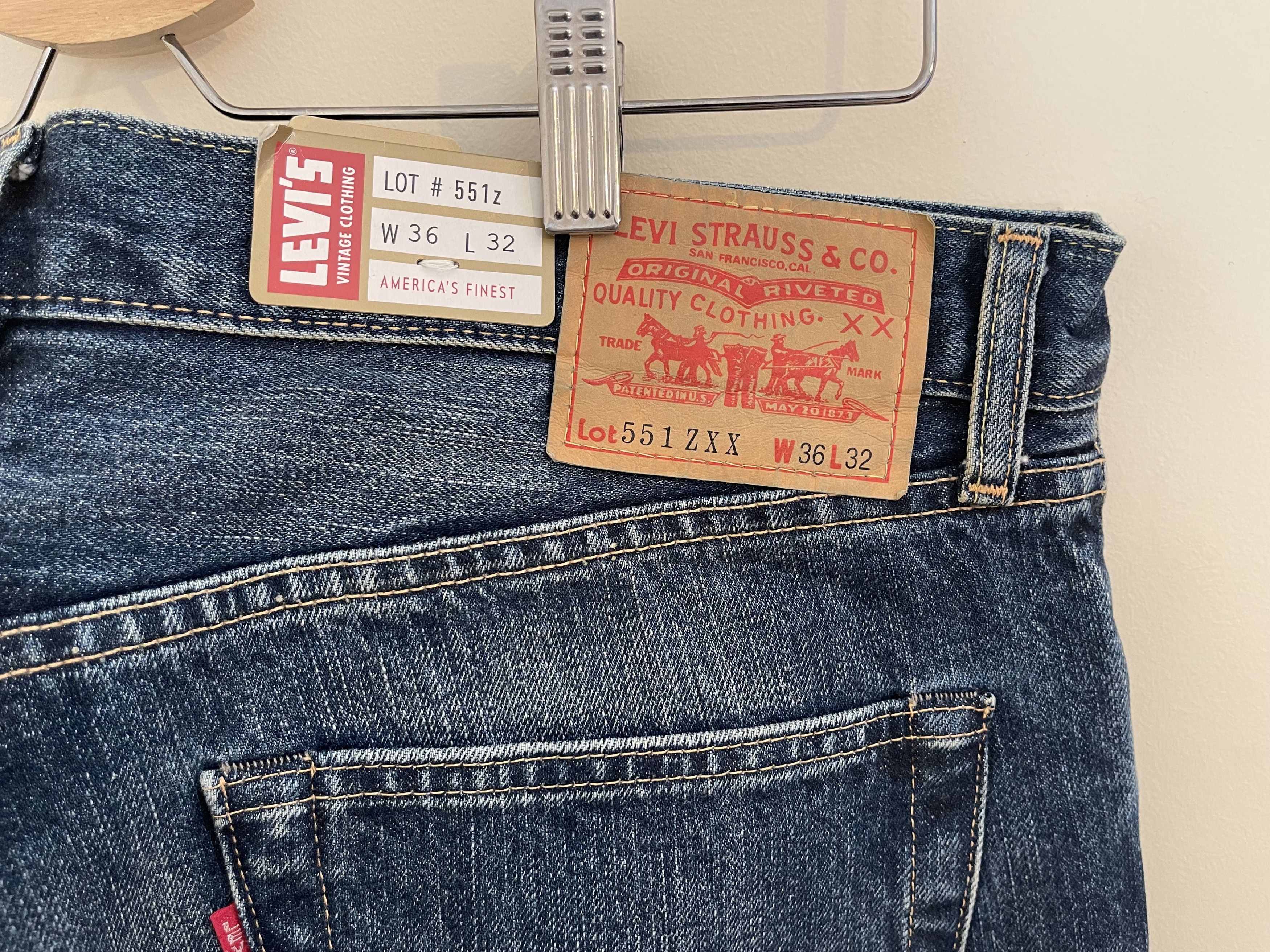 Levi's Vintage Clothing LEVI'S Vintage LVC 551 ZXX 1961 Customized