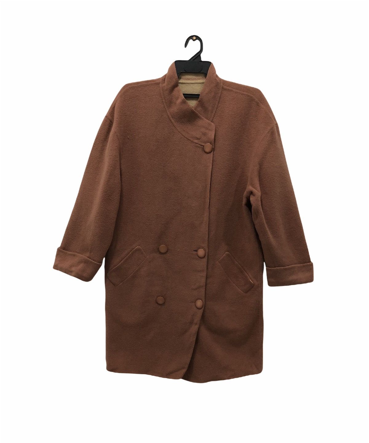 Aquascutum Vintage Aquascutum Regent 100 Wool Made in Japan Camel Brown Size US M / EU 48-50 / 2 - 1 Thumbnail