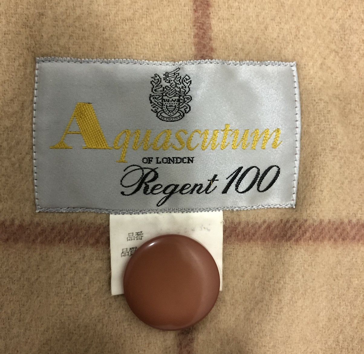 Aquascutum Vintage Aquascutum Regent 100 Wool Made in Japan Camel Brown Size US M / EU 48-50 / 2 - 9 Thumbnail