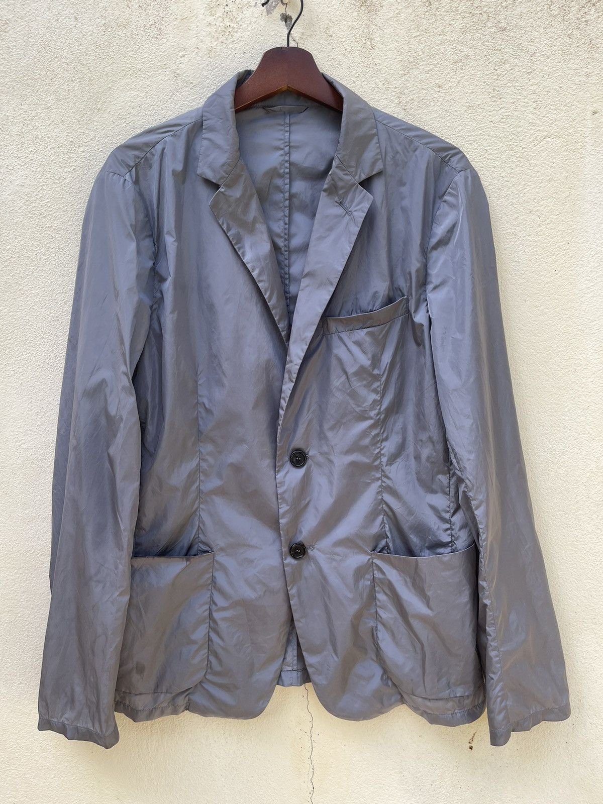 Prada SILVER LOOK NEON PRADA Milano Casual Jacket Size US M / EU 48-50 / 2 - 2 Thumbnail
