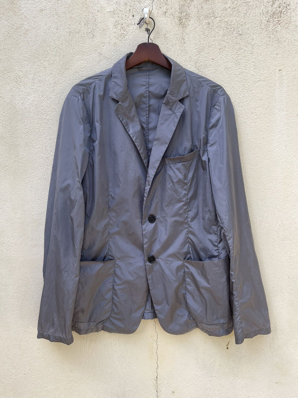 Prada SILVER LOOK NEON PRADA Milano Casual Jacket Size US M / EU 48-50 / 2 - 3 Thumbnail