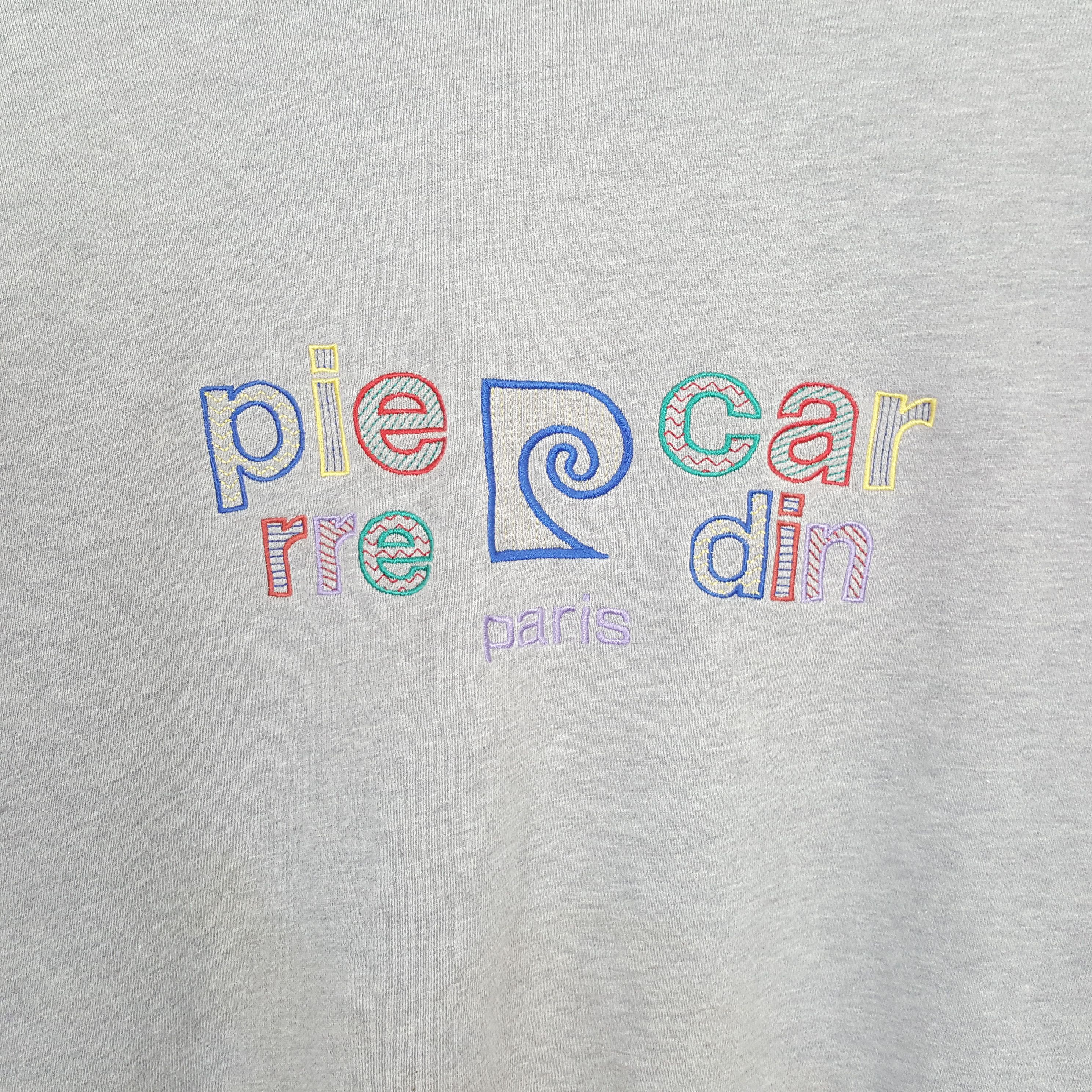 Pierre Cardin Paris Multi Colour Spell Out Sweatshirt