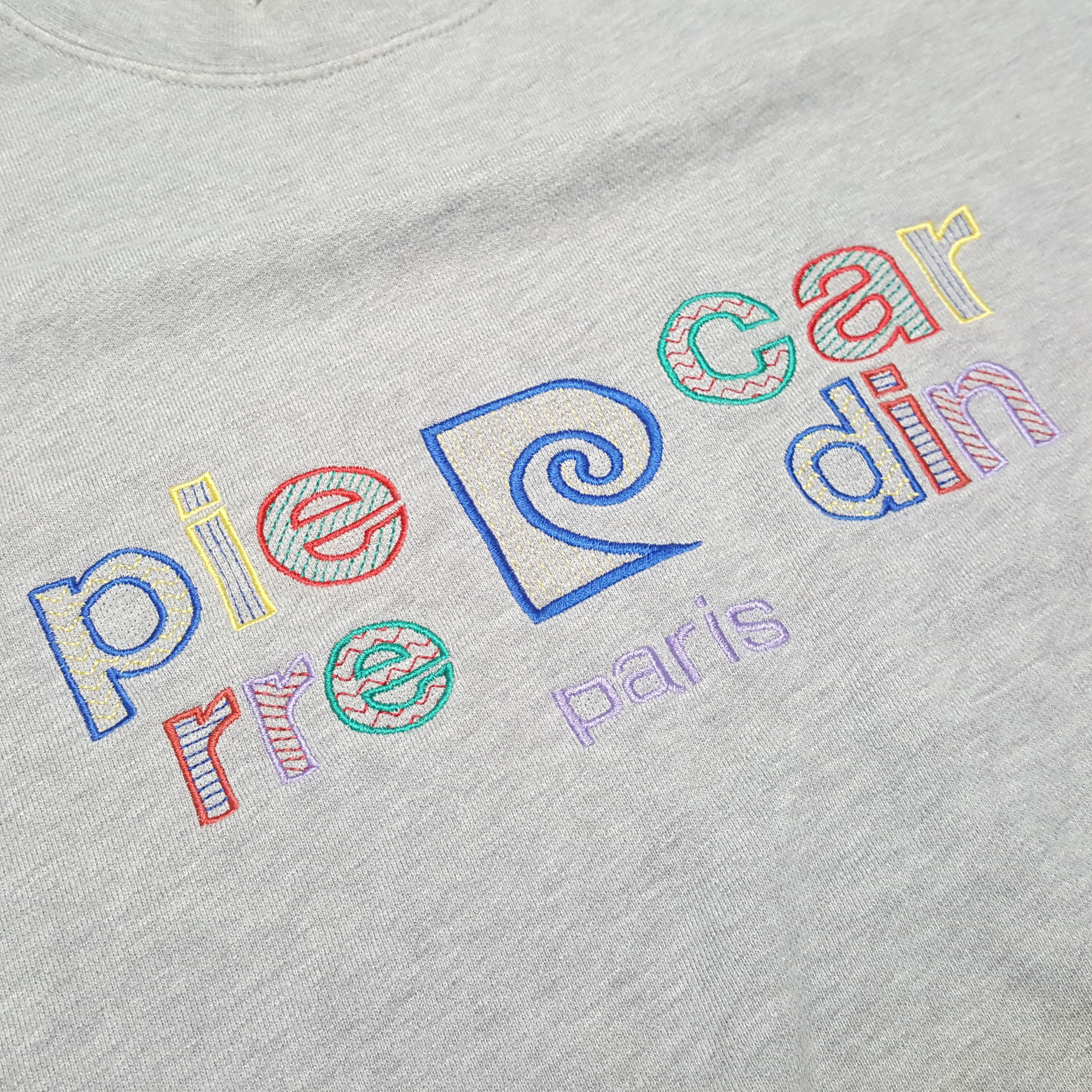 Pierre Cardin Paris Multi Colour Spell Out Sweatshirt