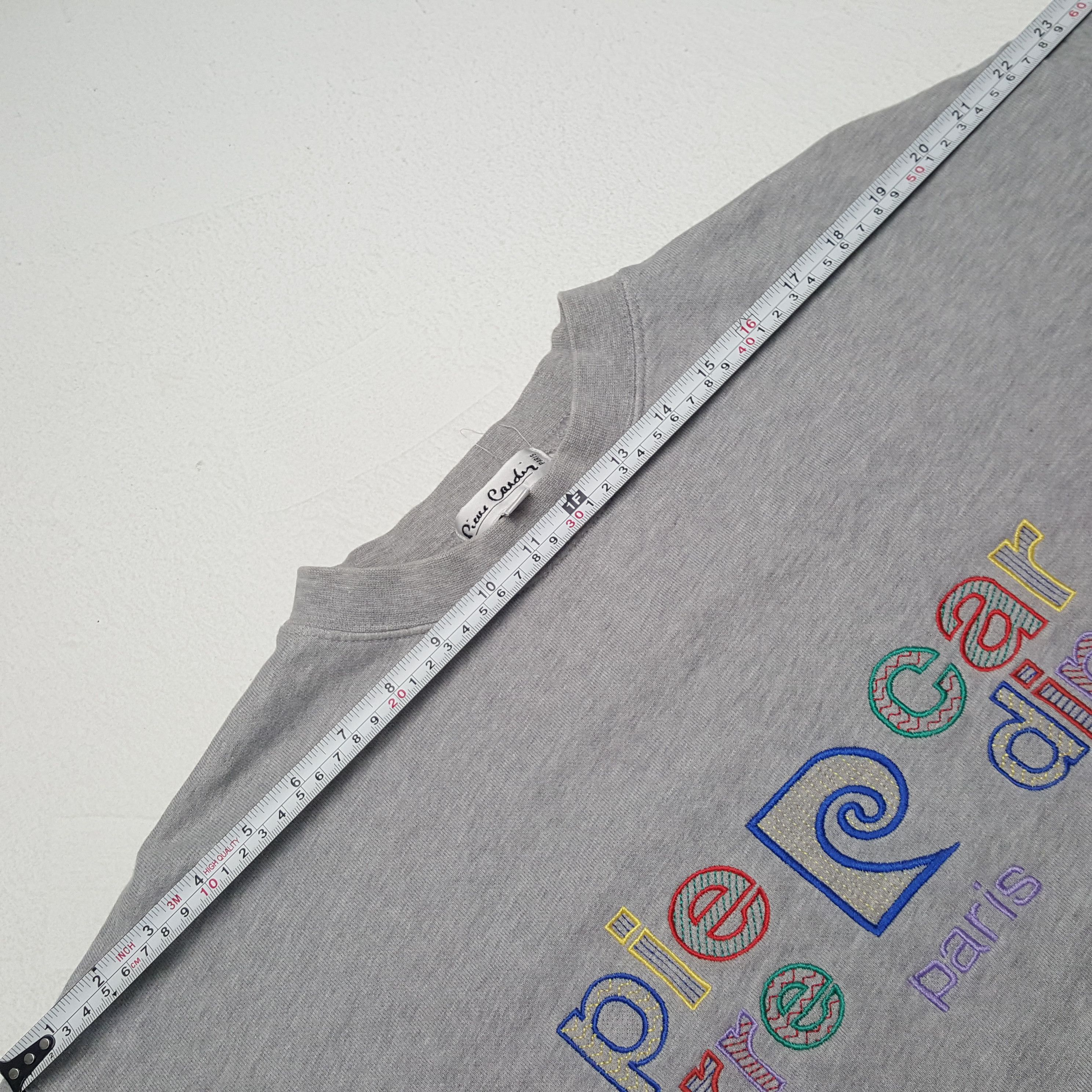 Pierre Cardin Paris Multi Colour Spell Out Sweatshirt