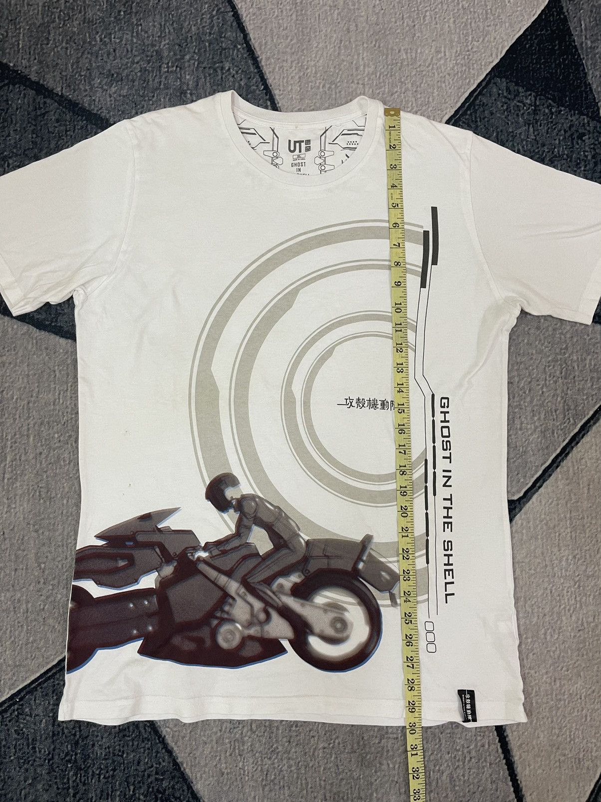 Anime × Japanese Brand Vintage Ghost In The Shell Vintage Big Logo Size US XL / EU 56 / 4 - 5 Thumbnail