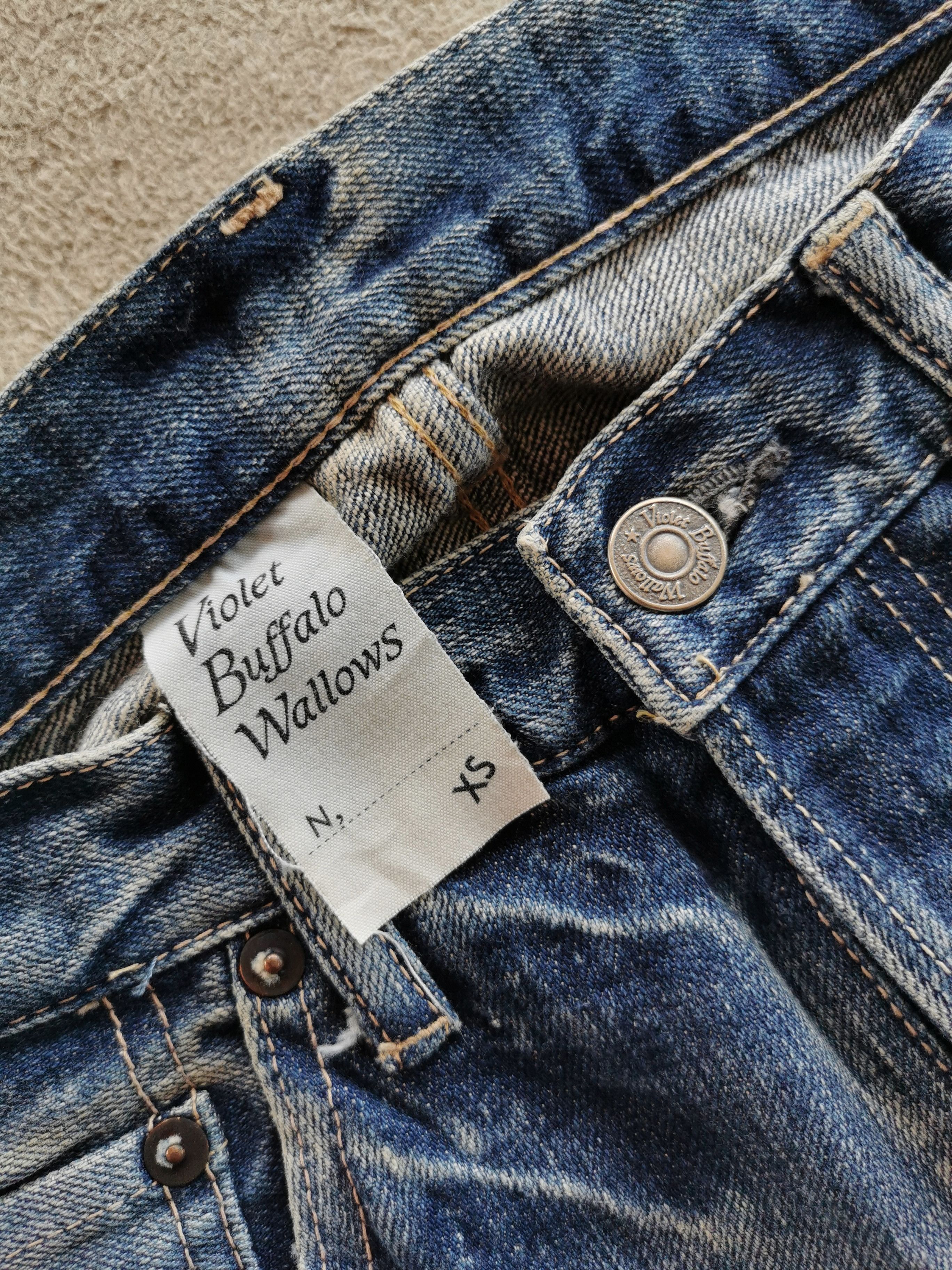 wjk Violet Buffalo Wallows Japan Denim Jeans Size US 30 / EU 46 - 7 Thumbnail
