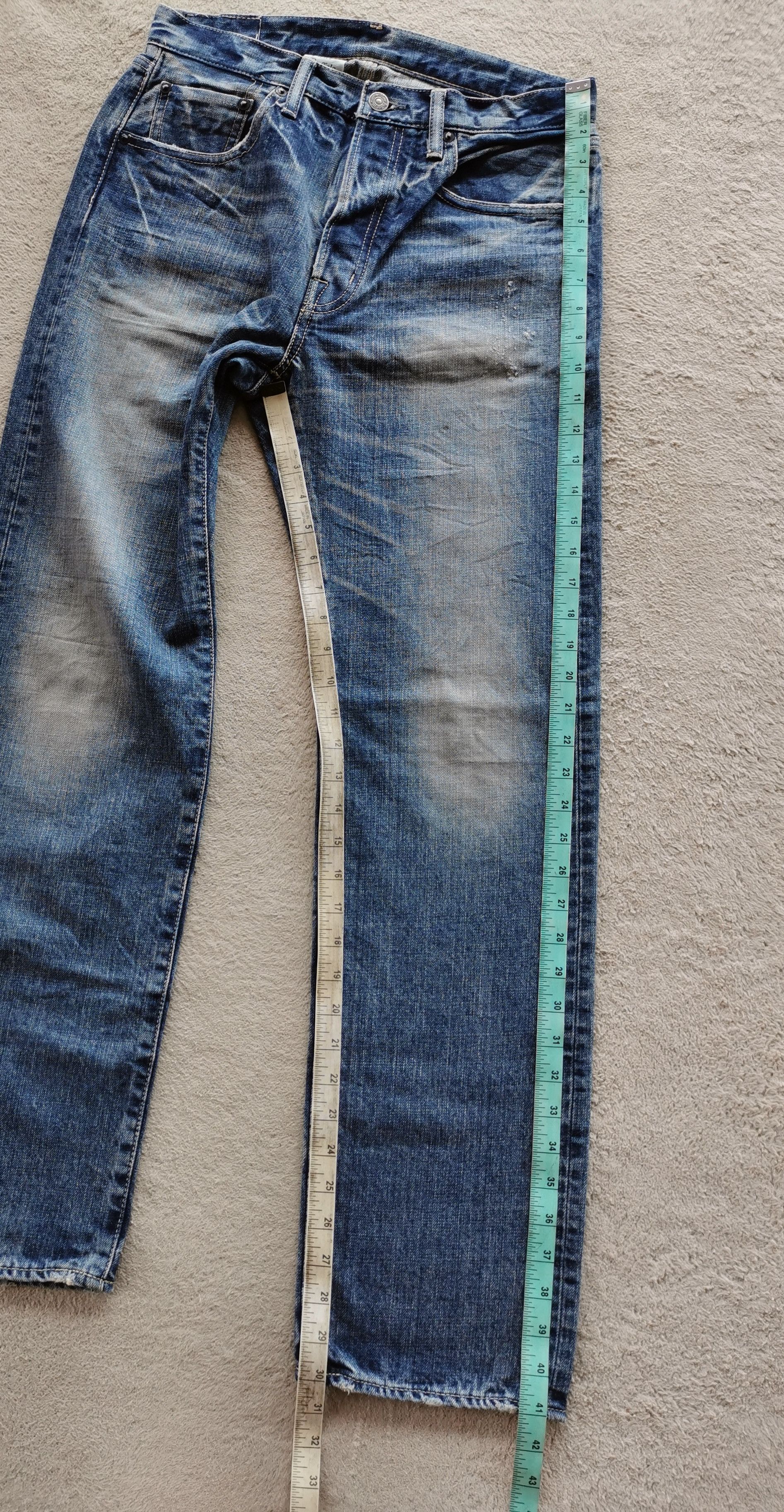 wjk Violet Buffalo Wallows Japan Denim Jeans Size US 30 / EU 46 - 10 Thumbnail