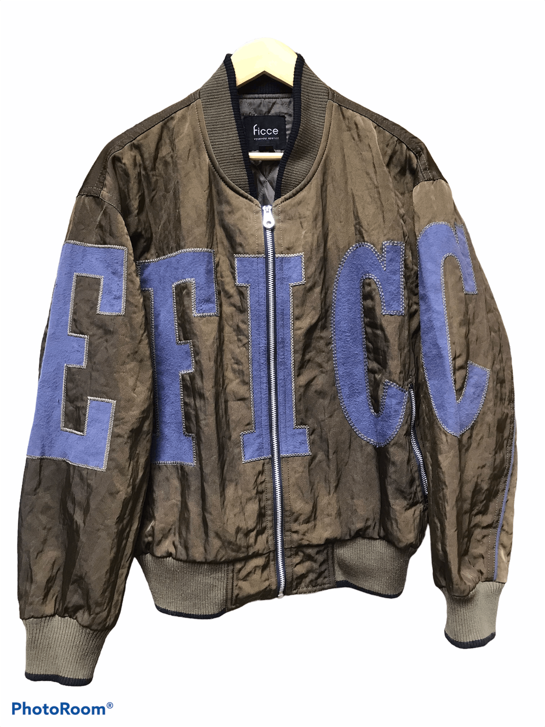 Yoshiyuki Konishi FICCE BIG logo by Yoshiyuki Konichi Bomber Jacket Size US L / EU 52-54 / 3 - 1 Thumbnail