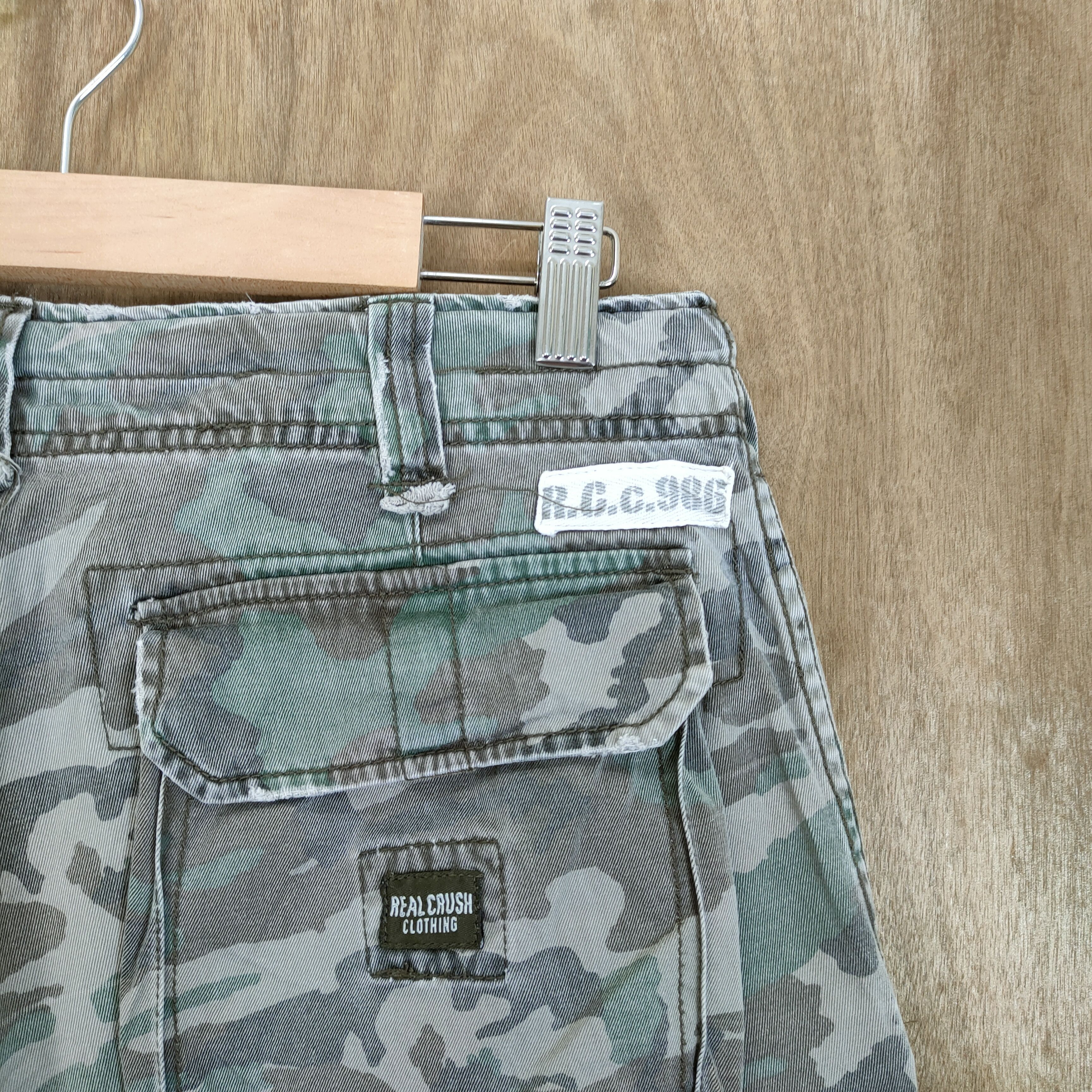 Japanese Brand VINTAGE CAMO BONDAGE FADED CARGO PANTS Size US 30 / EU 46 - 11 Thumbnail