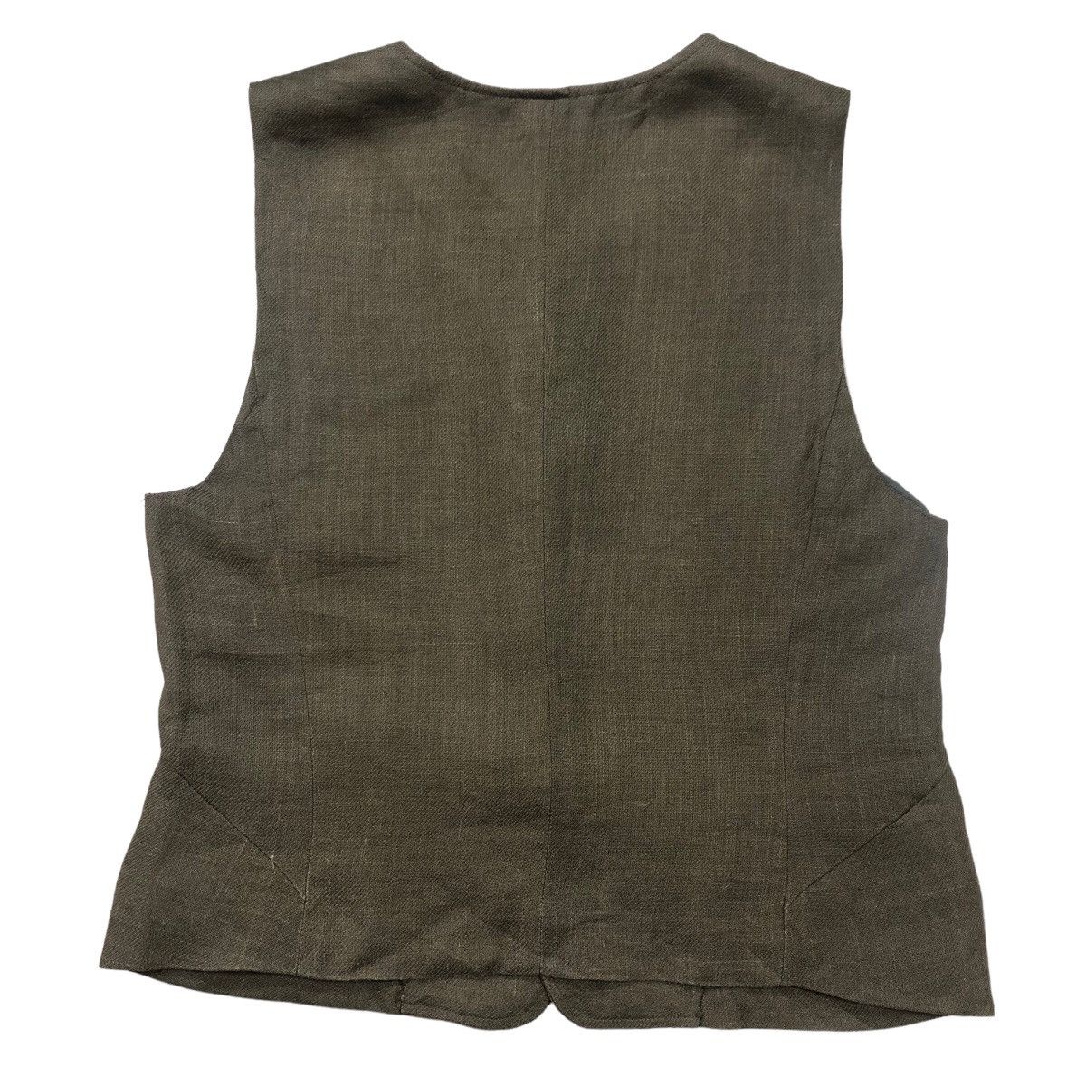 Issey Miyake Vintage Plantation 1996 S/S Hemp Vest Issey Miyake Size US M / EU 48-50 / 2 - 8 Thumbnail