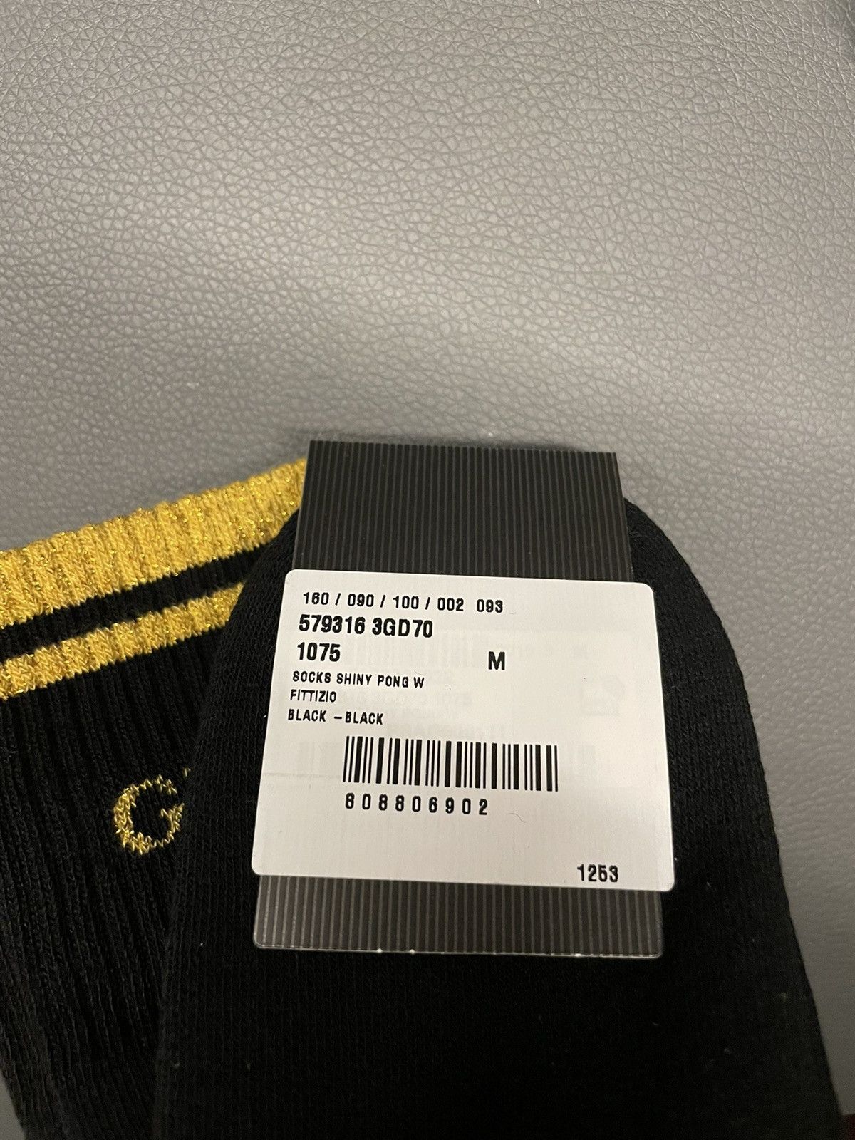 Gucci Brand NEW Super Runway Limited Edition Embroidery Logo Socks Size ONE SIZE - 7 Thumbnail
