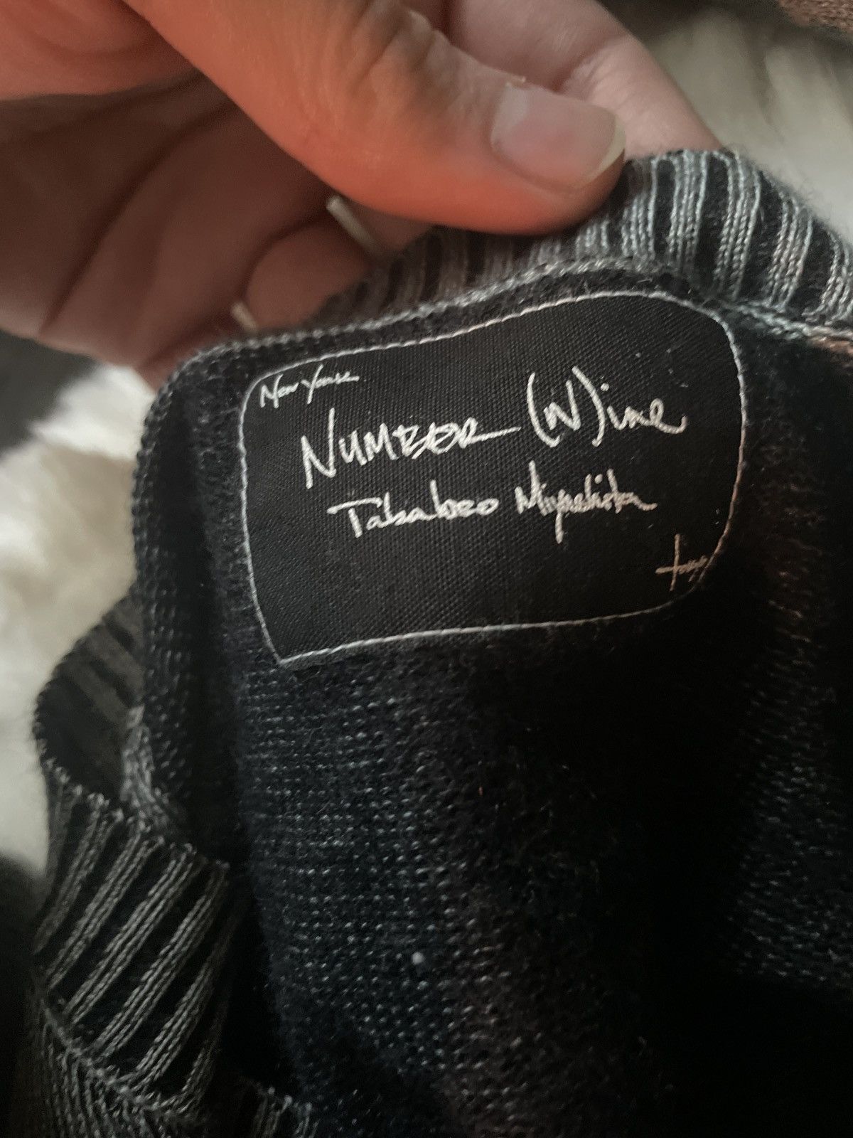 Number (N)ine SS/09 Silk + Cashmere Cardigan Size US M / EU 48-50 / 2 - 8 Thumbnail
