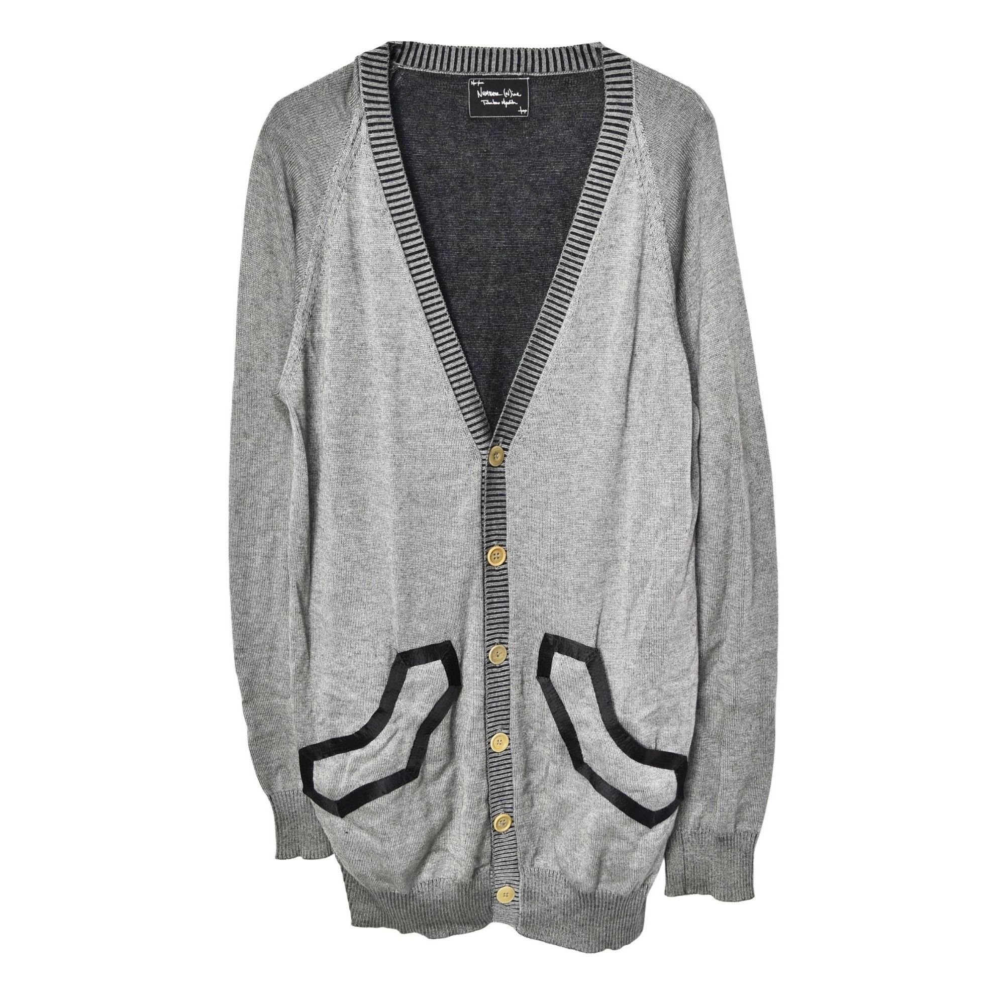 Number (N)ine SS/09 Silk + Cashmere Cardigan Size US M / EU 48-50 / 2 - 1 Thumbnail