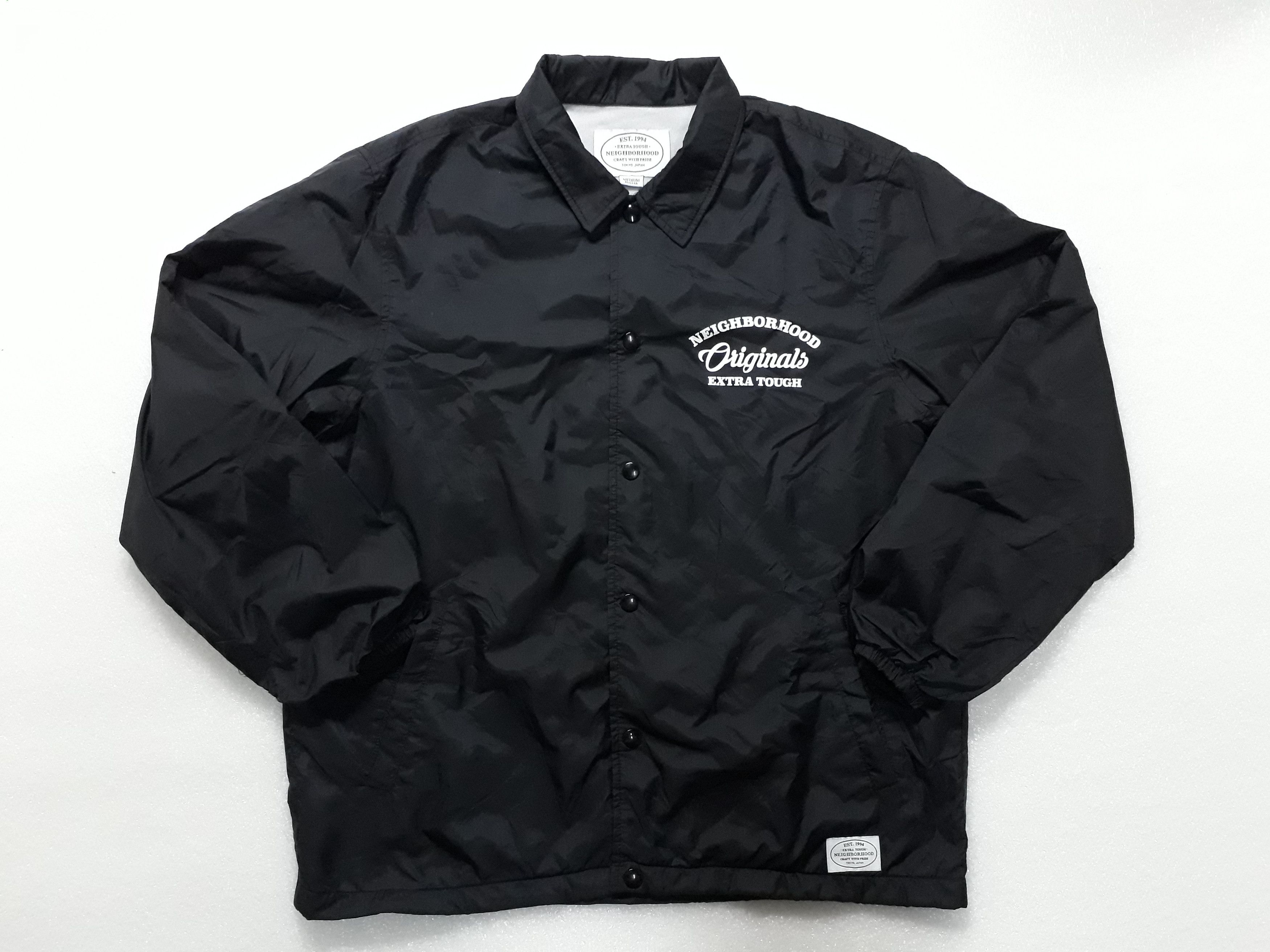 NEIGHBORHOOD FUCK EM ジャケット L Neighorhood Fuck Em Drizzler Jacket Black Size : Xlarge ( 74