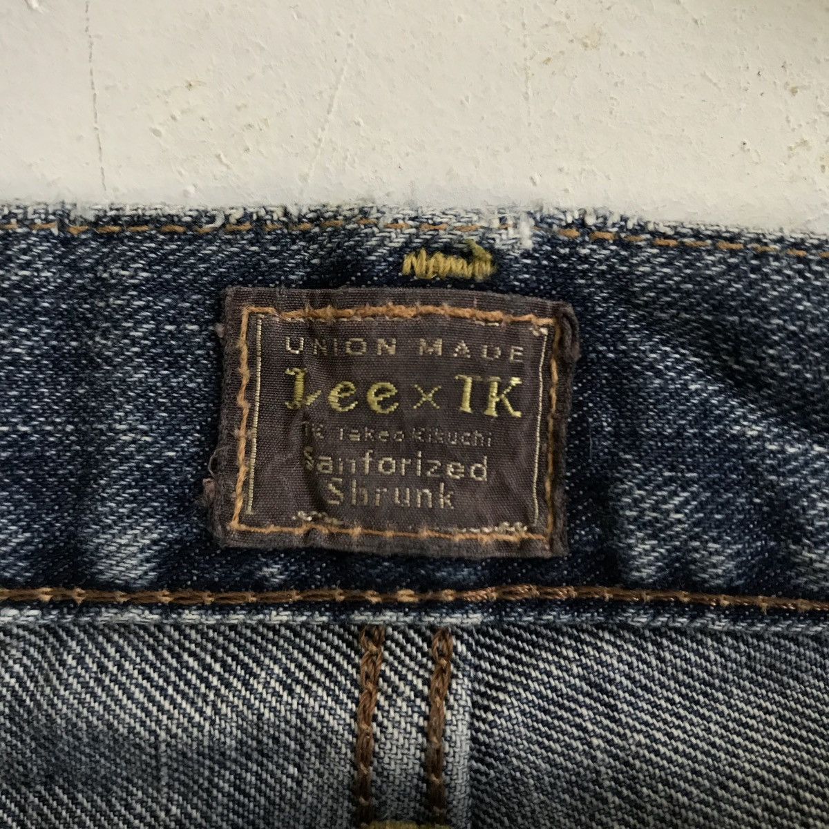 Lee Lee Flare TRASHED Denim Jeans Size US 34 / EU 50 - 5 Thumbnail