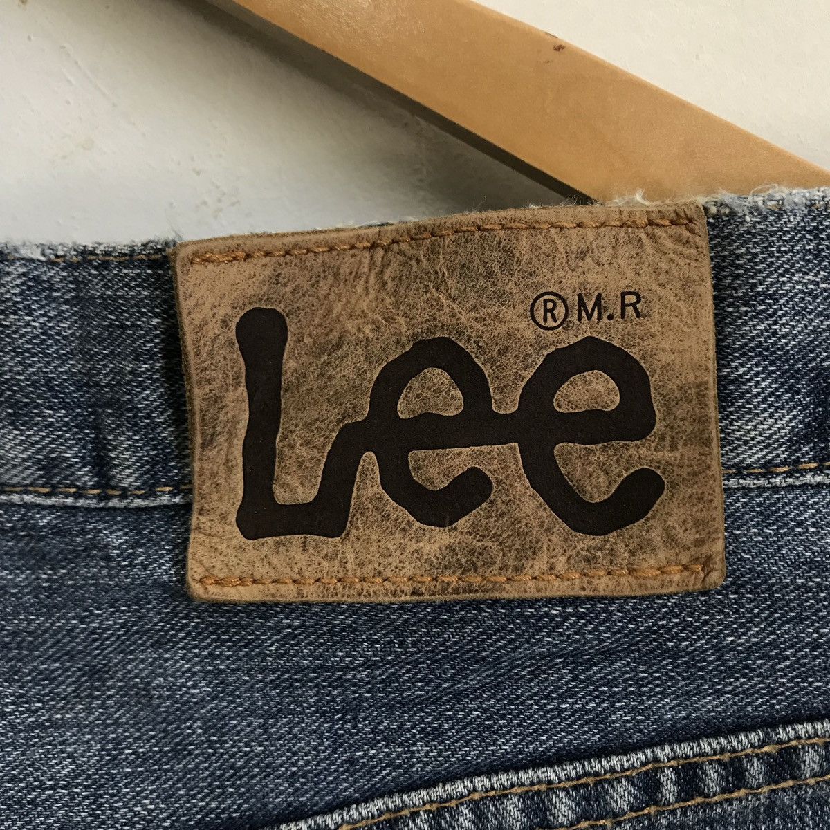 Lee Lee Flare TRASHED Denim Jeans Size US 34 / EU 50 - 10 Thumbnail