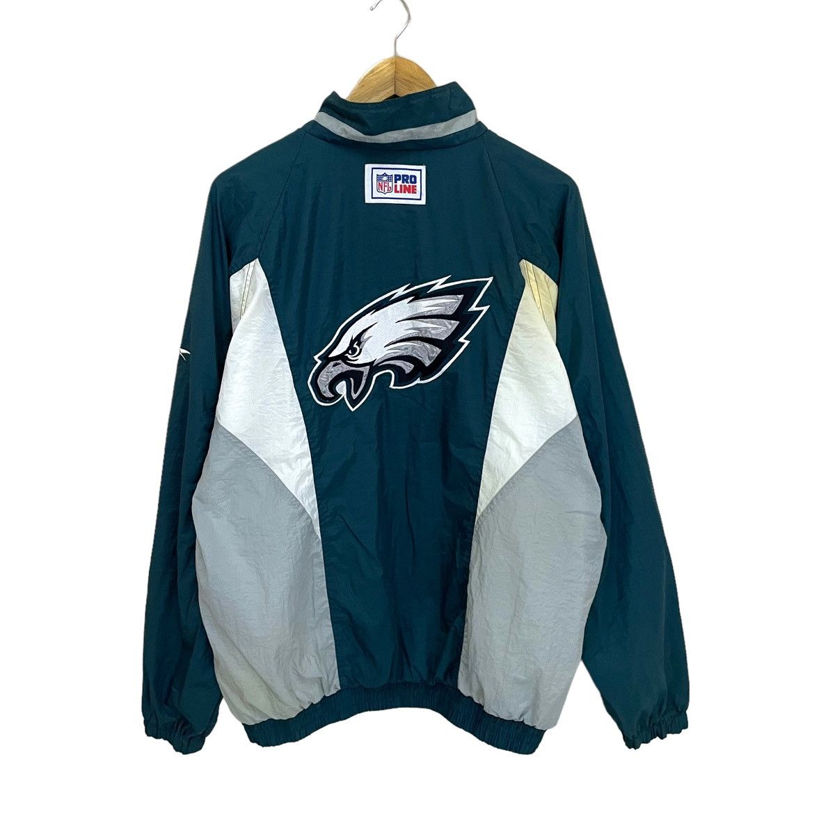 Pro Line × Reebok × Vintage 💥 PHILADELPHIA EAGLES NFL REEBOK JACKET Size US L / EU 52-54 / 3 - 1 Thumbnail