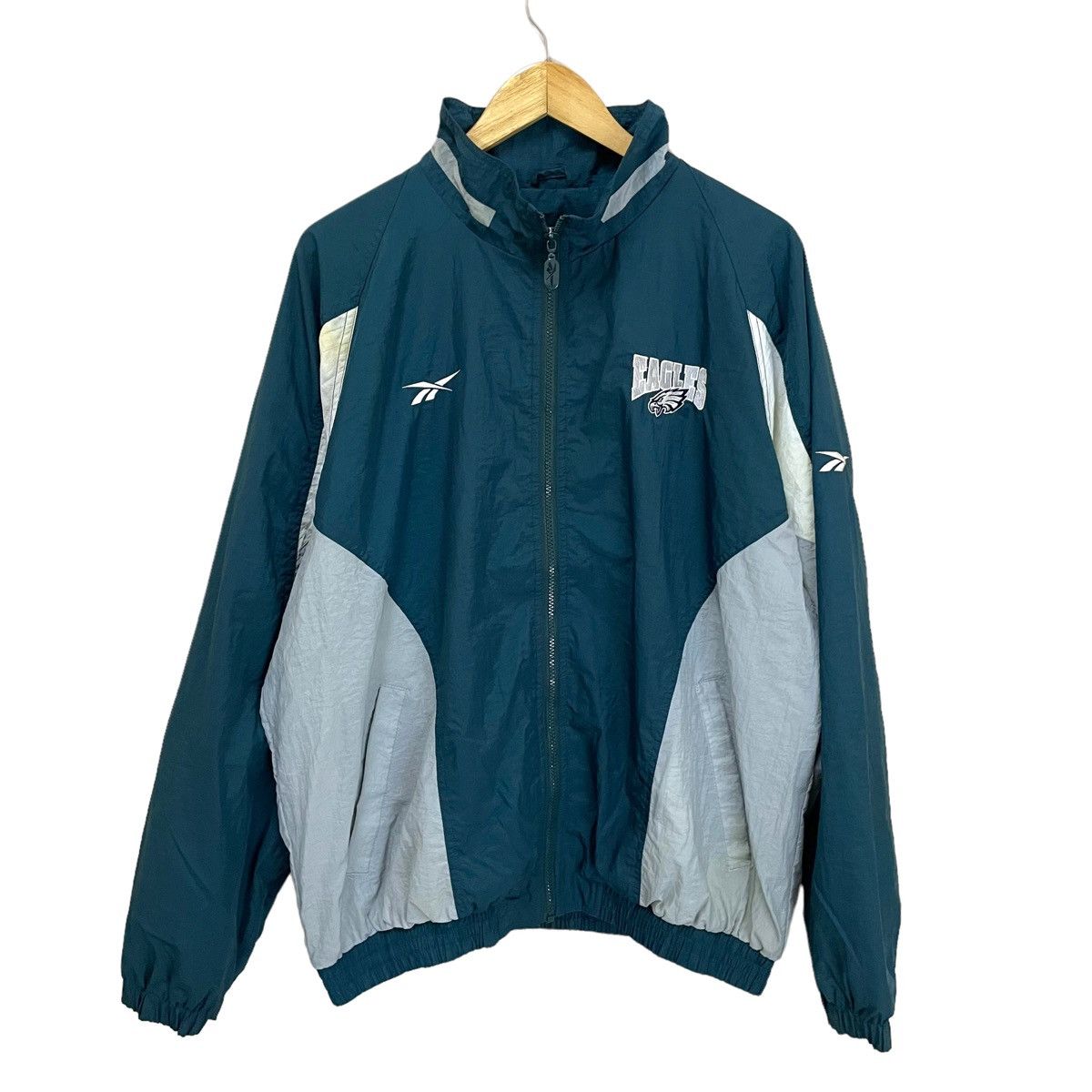 Pro Line × Reebok × Vintage 💥 PHILADELPHIA EAGLES NFL REEBOK JACKET Size US L / EU 52-54 / 3 - 2 Thumbnail