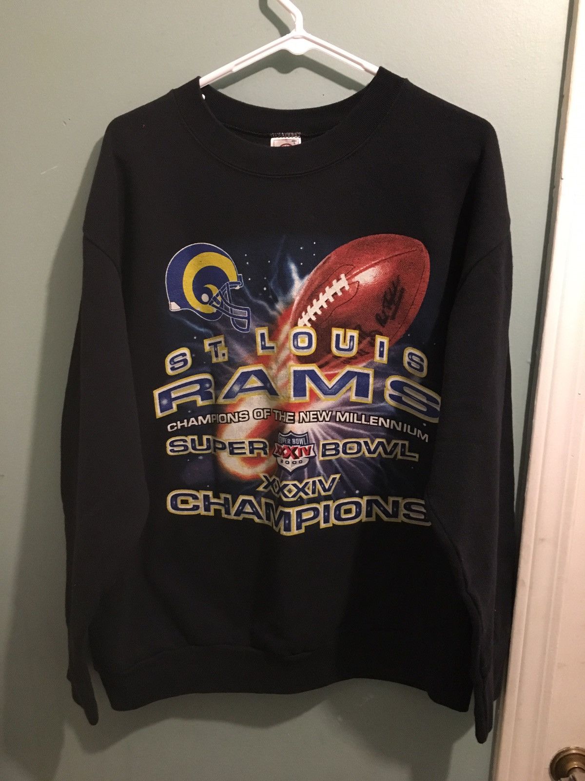 NFL Vintage NFL Rams Sweater Size US L / EU 52-54 / 3 - 1 Preview