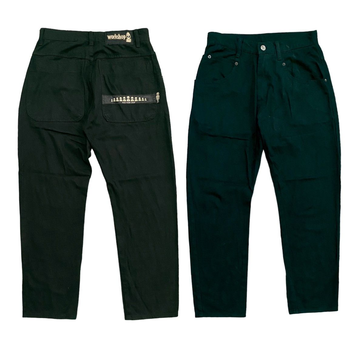 Alien Workshop × Vintage Vintage Alien Workshop Black Pant Size US 29 - 1 Thumbnail