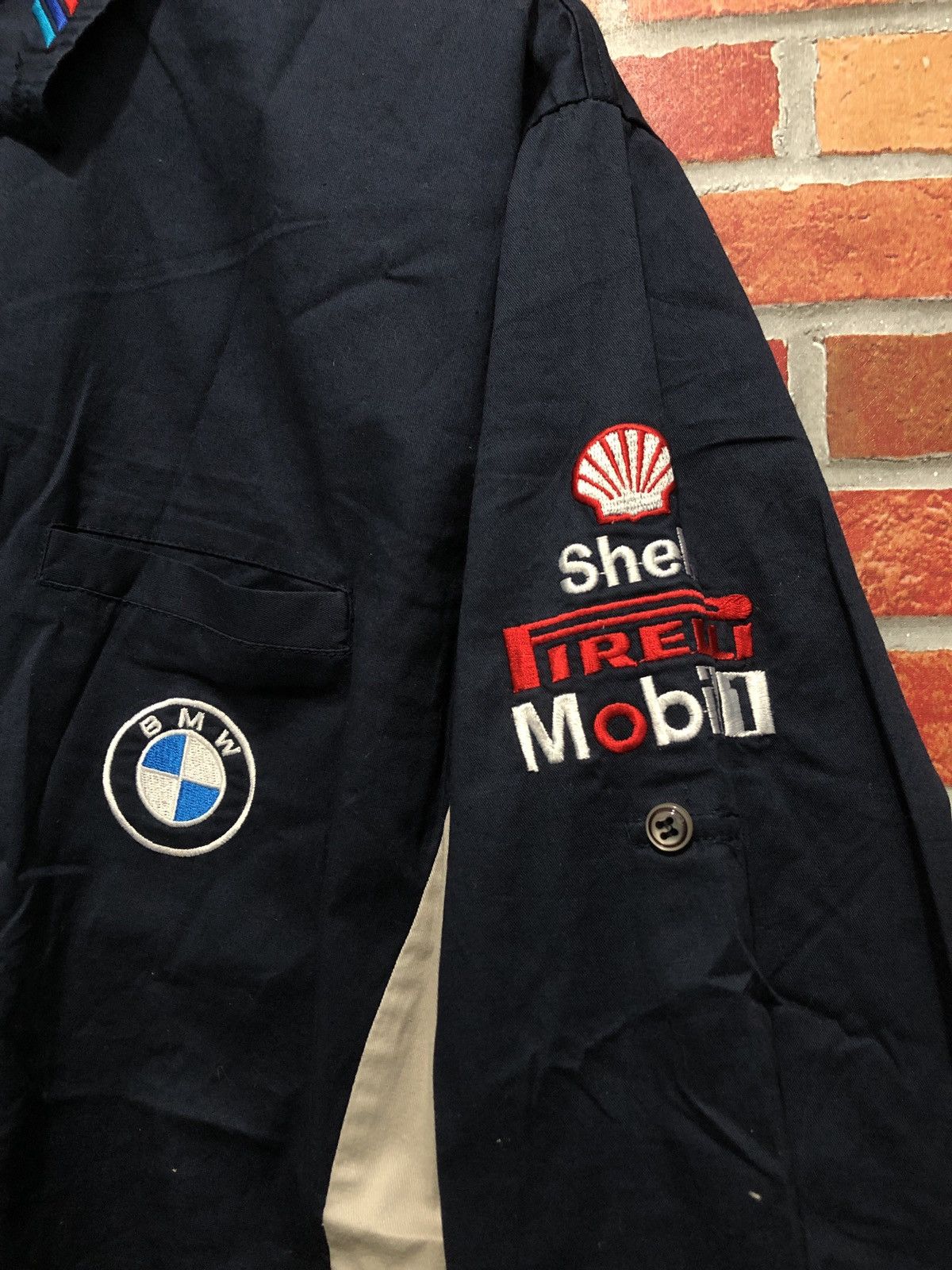 BMW Bmw Button Down Shirt Size US XL / EU 56 / 4 - 2 Thumbnail