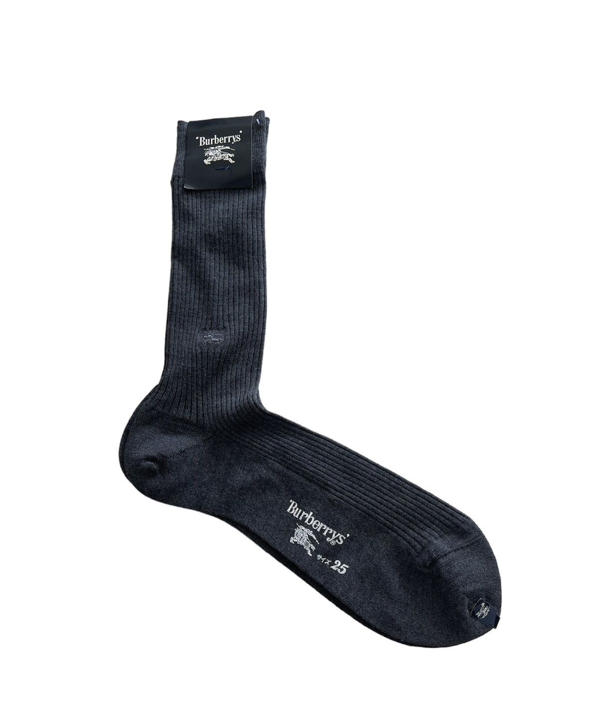 Burberry × Designer × Vintage VINTAGE BURBERRYS SOCKS Size ONE SIZE - 1 Thumbnail