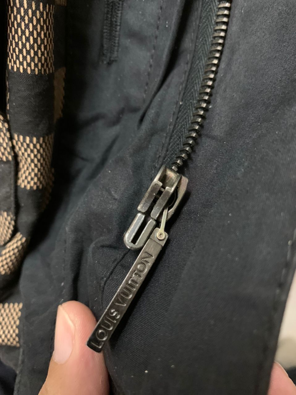 Louis Vuitton Louis Vuitton Check Inside Monogram Waxed Sticky Jacket Size US M / EU 48-50 / 2 - 12 Thumbnail