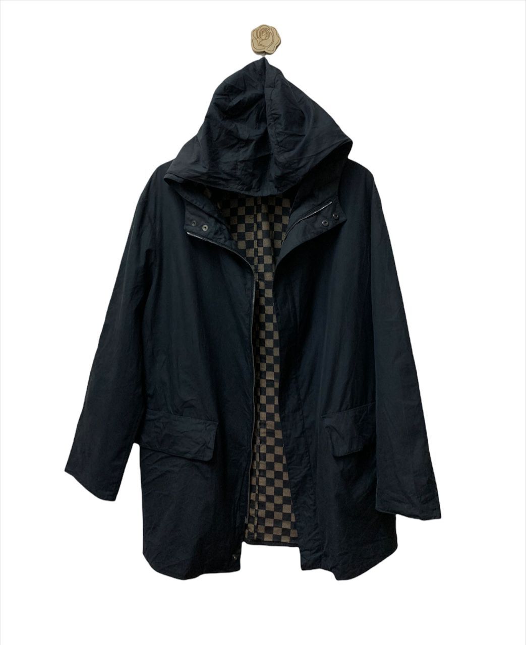 Louis Vuitton Louis Vuitton Check Inside Monogram Waxed Sticky Jacket Size US M / EU 48-50 / 2 - 2 Thumbnail