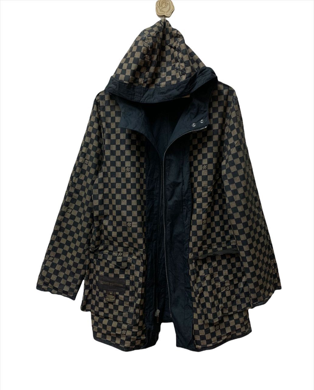 Louis Vuitton Louis Vuitton Check Inside Monogram Waxed Sticky Jacket Size US M / EU 48-50 / 2 - 1 Thumbnail
