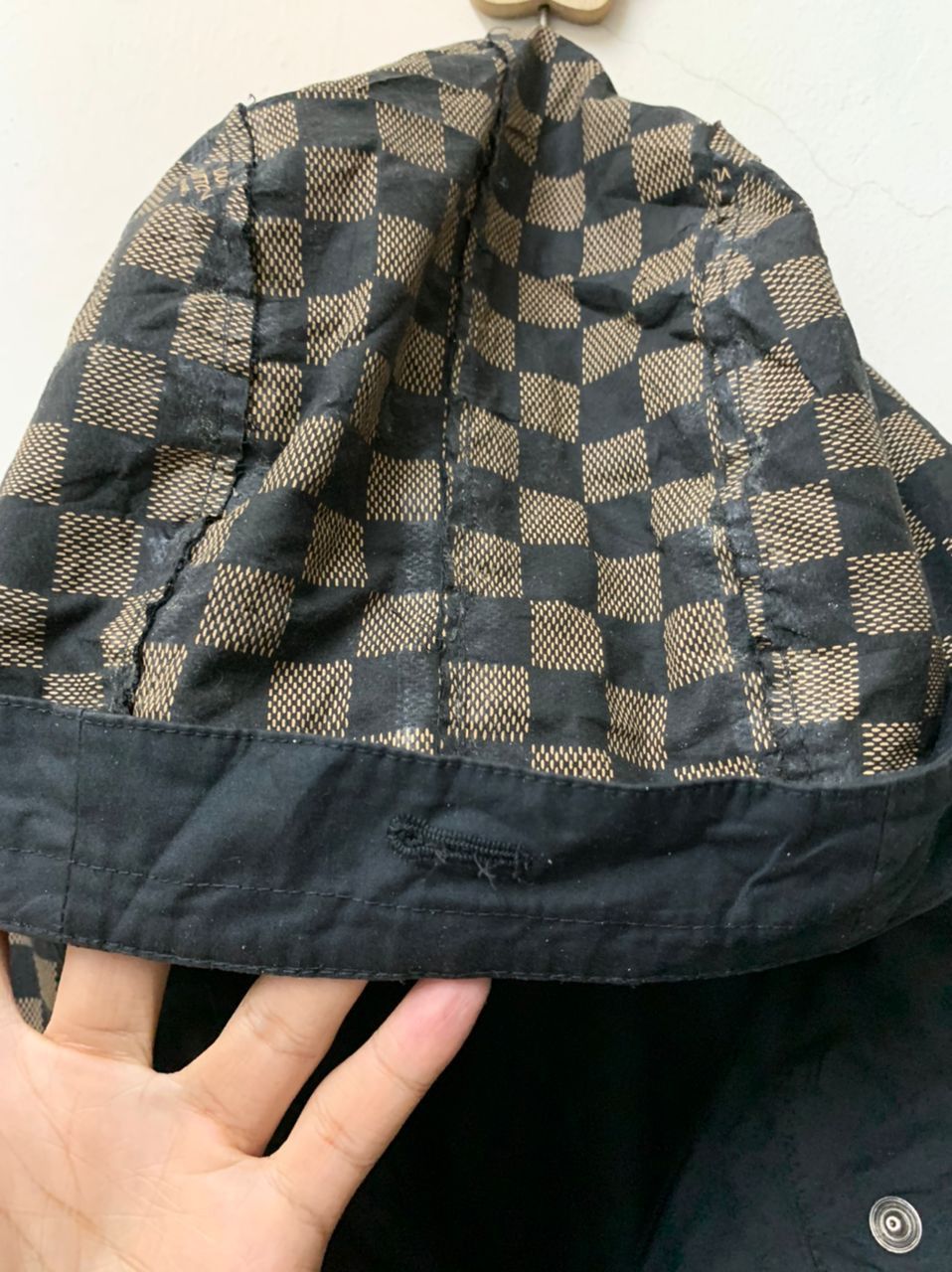Louis Vuitton Louis Vuitton Check Inside Monogram Waxed Sticky Jacket Size US M / EU 48-50 / 2 - 10 Thumbnail