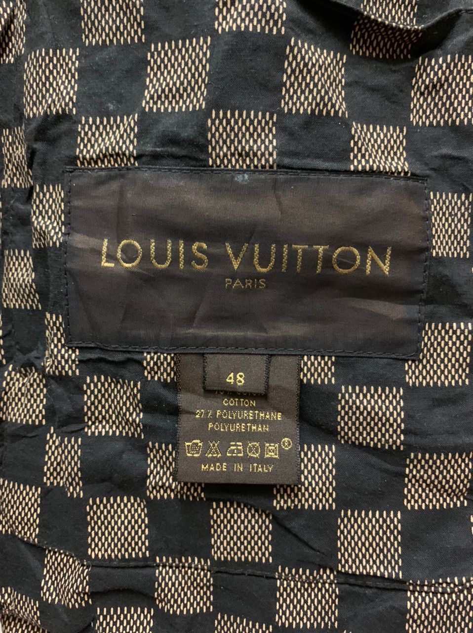 Louis Vuitton Louis Vuitton Check Inside Monogram Waxed Sticky Jacket Size US M / EU 48-50 / 2 - 15 Thumbnail