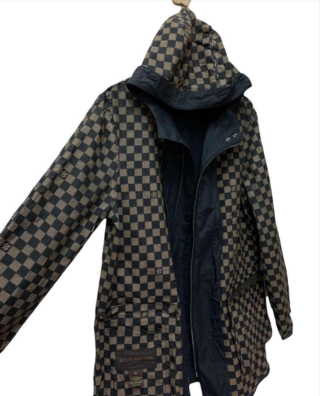 Louis Vuitton Louis Vuitton Check Inside Monogram Waxed Sticky Jacket Size US M / EU 48-50 / 2 - 5 Thumbnail