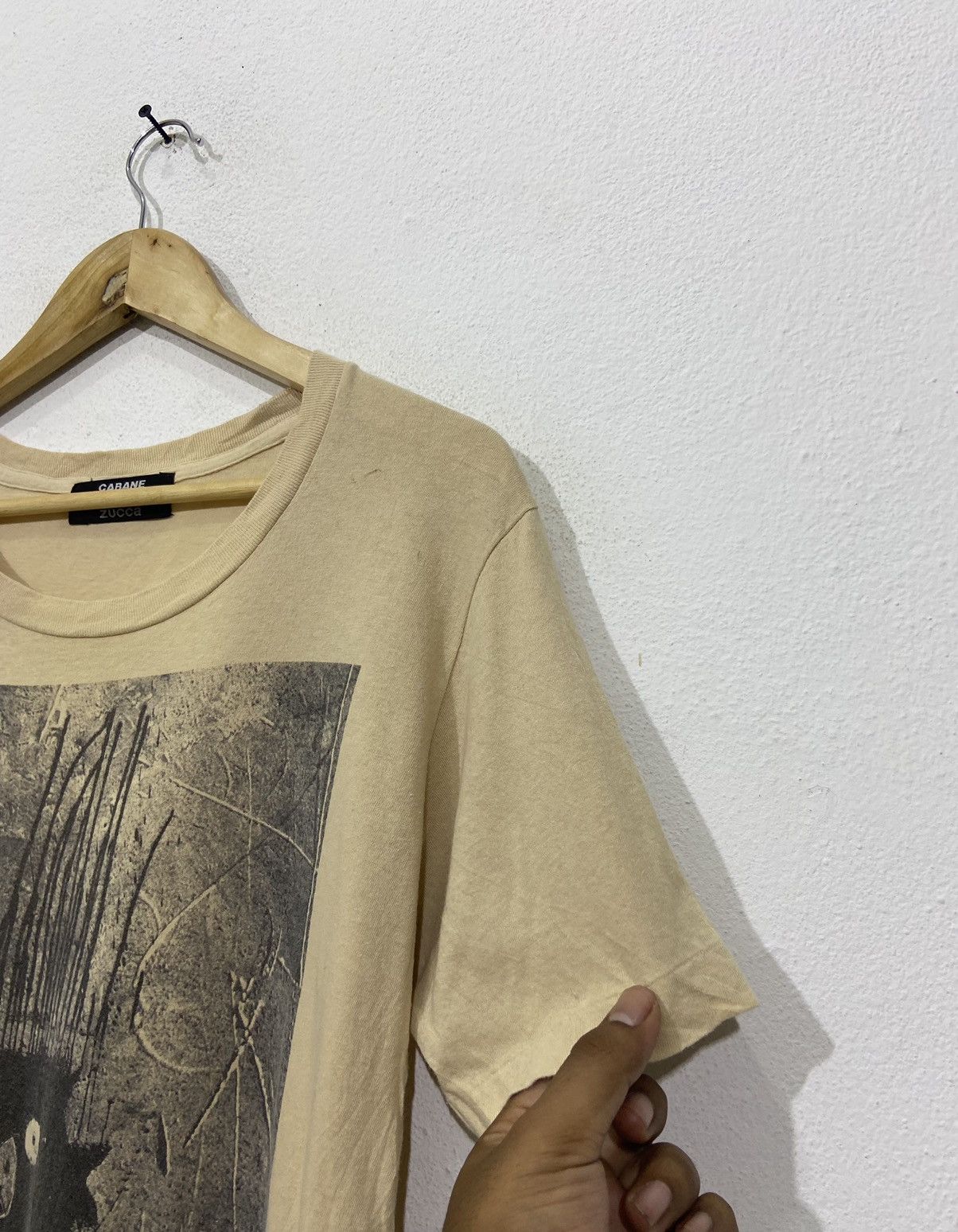 CABANE de ZUCCa × Japanese Brand Vintage Cabane De Zucca “Survive” Graphic Tshirt Size US S / EU 44-46 / 1 - 3 Thumbnail