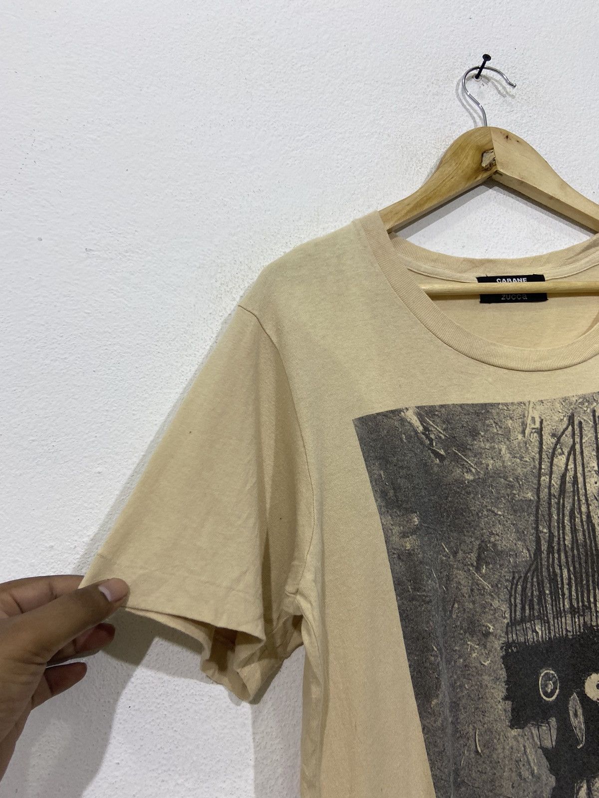 CABANE de ZUCCa × Japanese Brand Vintage Cabane De Zucca “Survive” Graphic Tshirt Size US S / EU 44-46 / 1 - 2 Thumbnail
