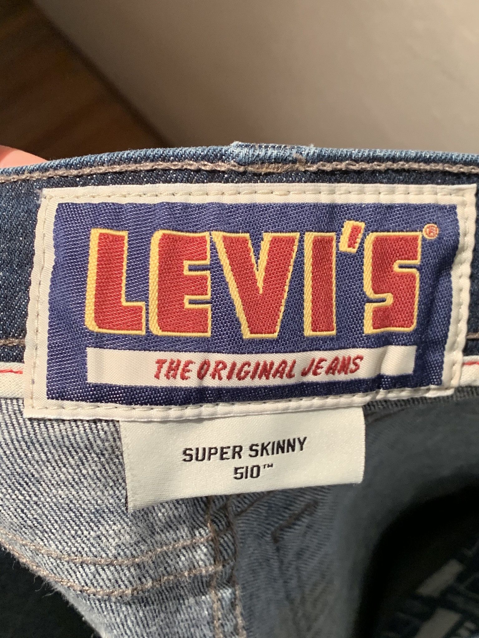 Levi's *RARE* Vintage Levi’s 510 Super Skinny Grain Denim Jeans Size US 32 / EU 48 - 7 Thumbnail