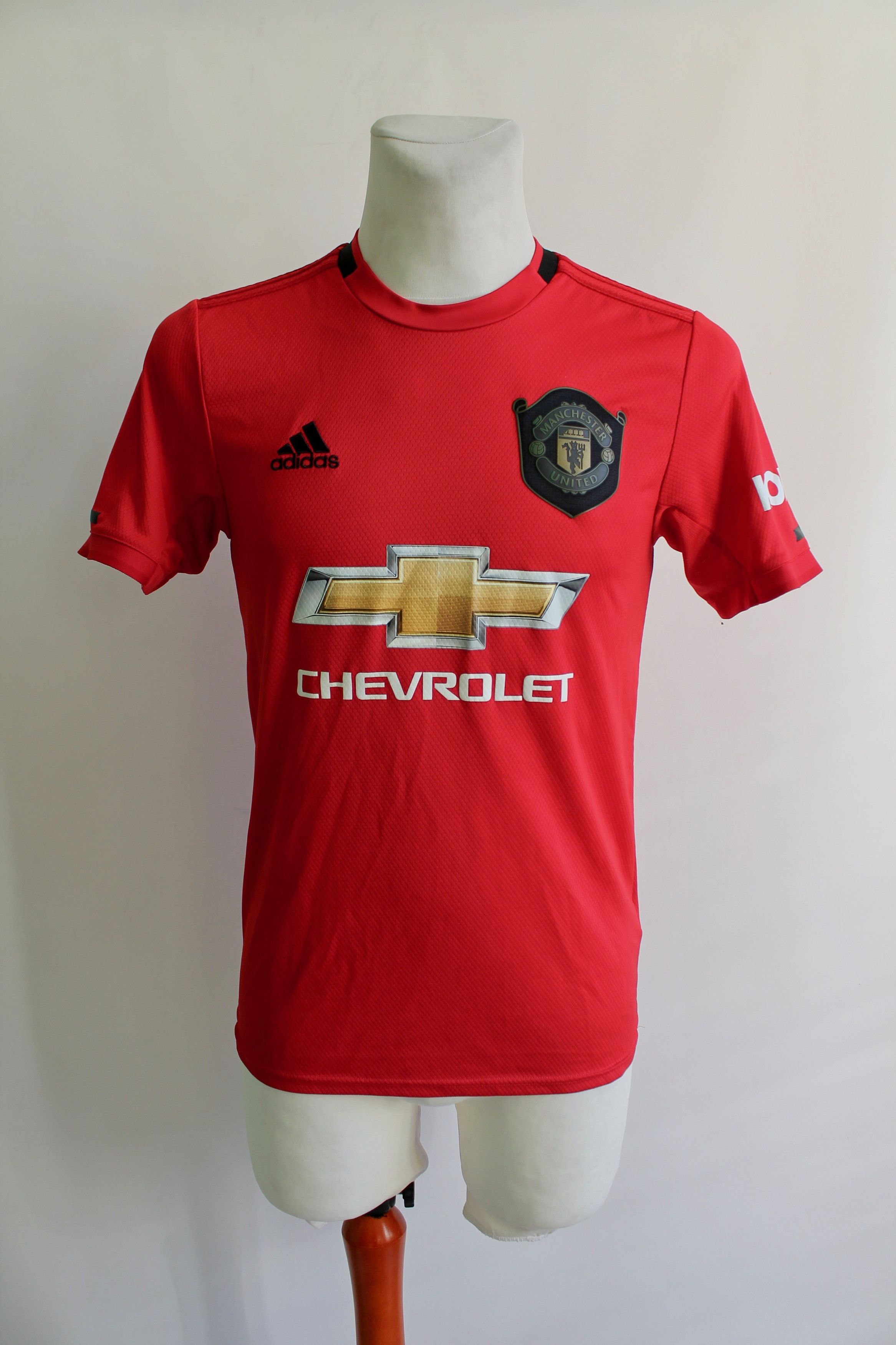Adidas 2019 / 2020 Adidas Manchester United Home Jersey Smalll Size US S / EU 44-46 / 1 - 2 Thumbnail